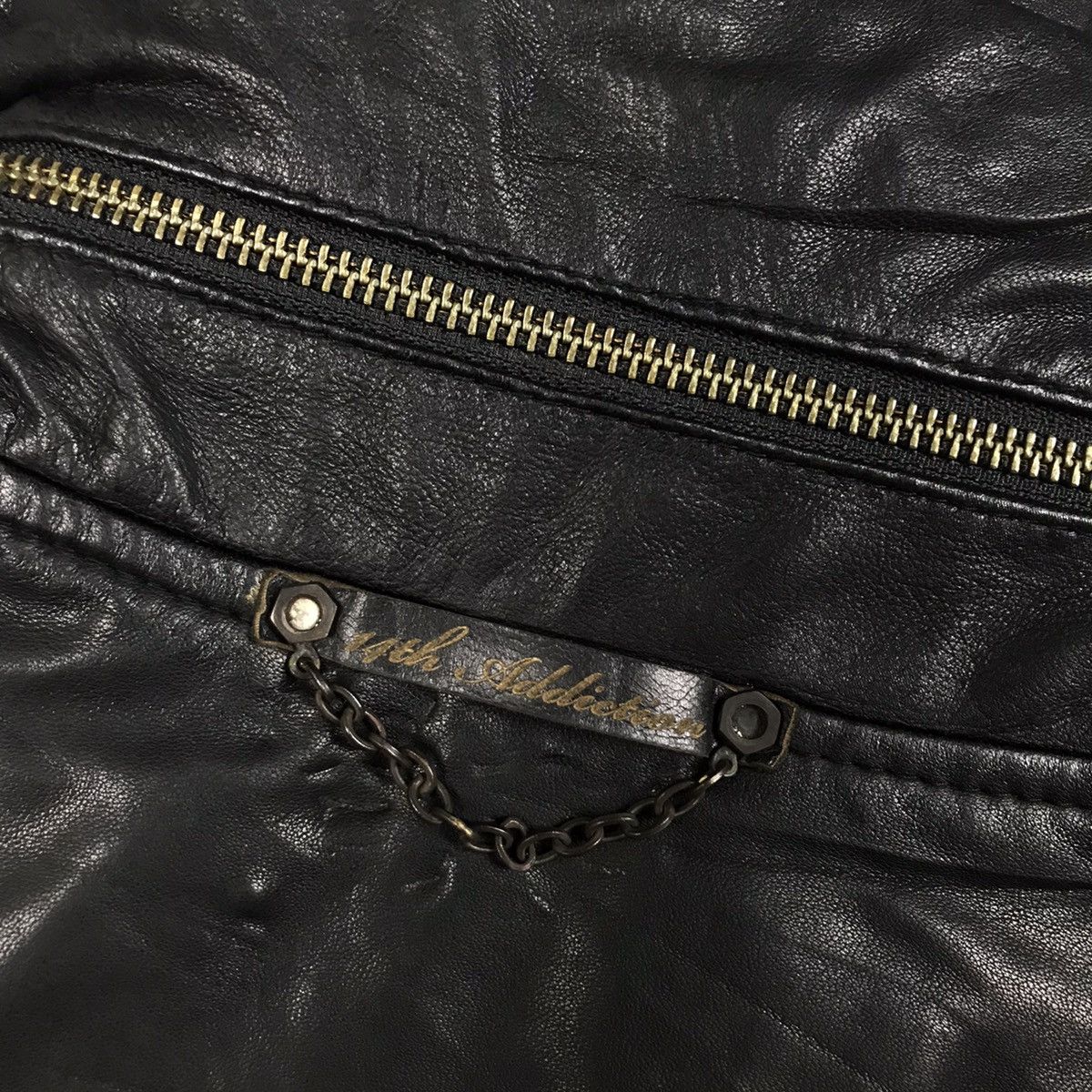 14th Addiction 14th addiction Leather Black Jacket Size US XS / EU 42 / 0 - 11 Thumbnail
