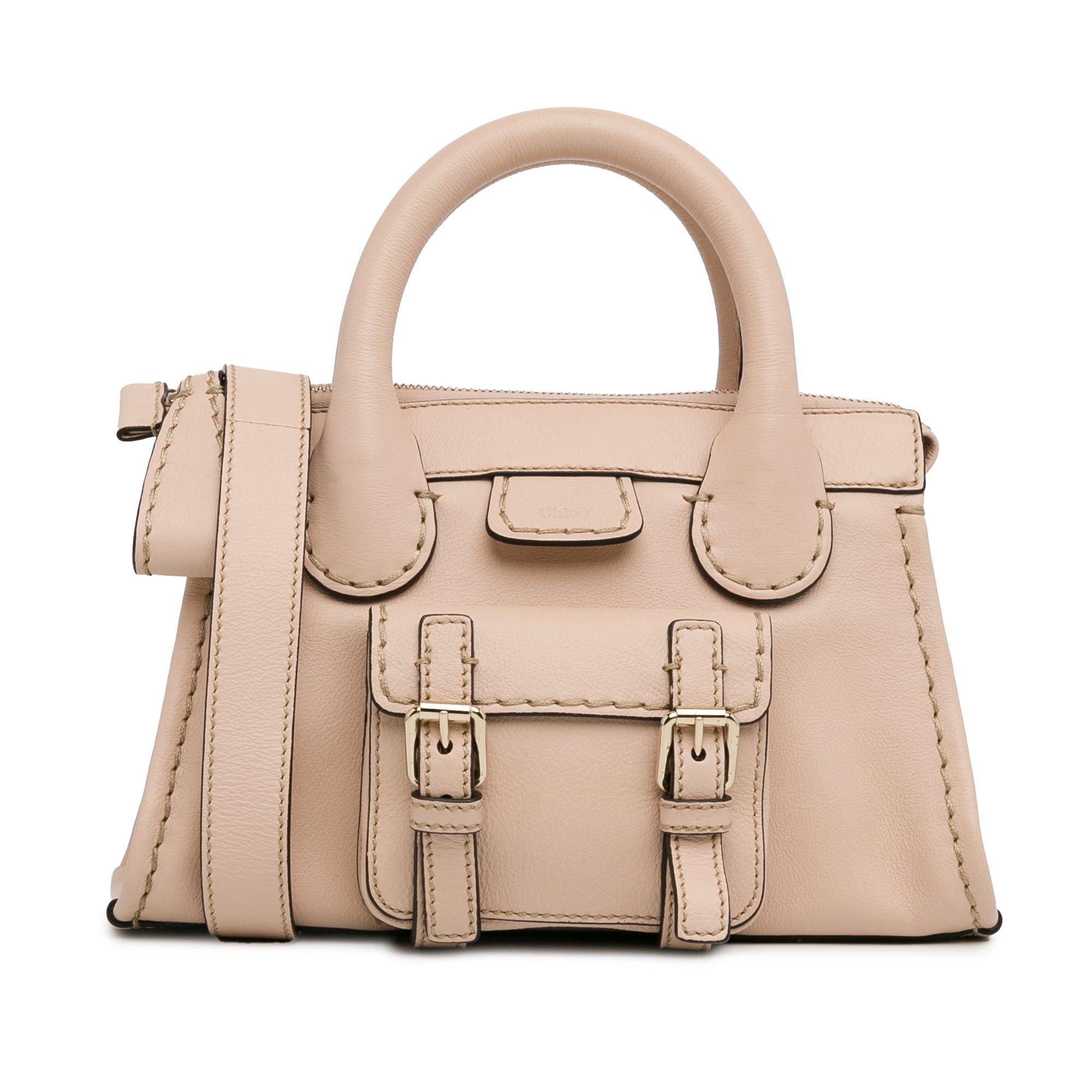 Chloe Chloé Mini Edith Day Satchel Brown Size ONE SIZE - 1 Thumbnail