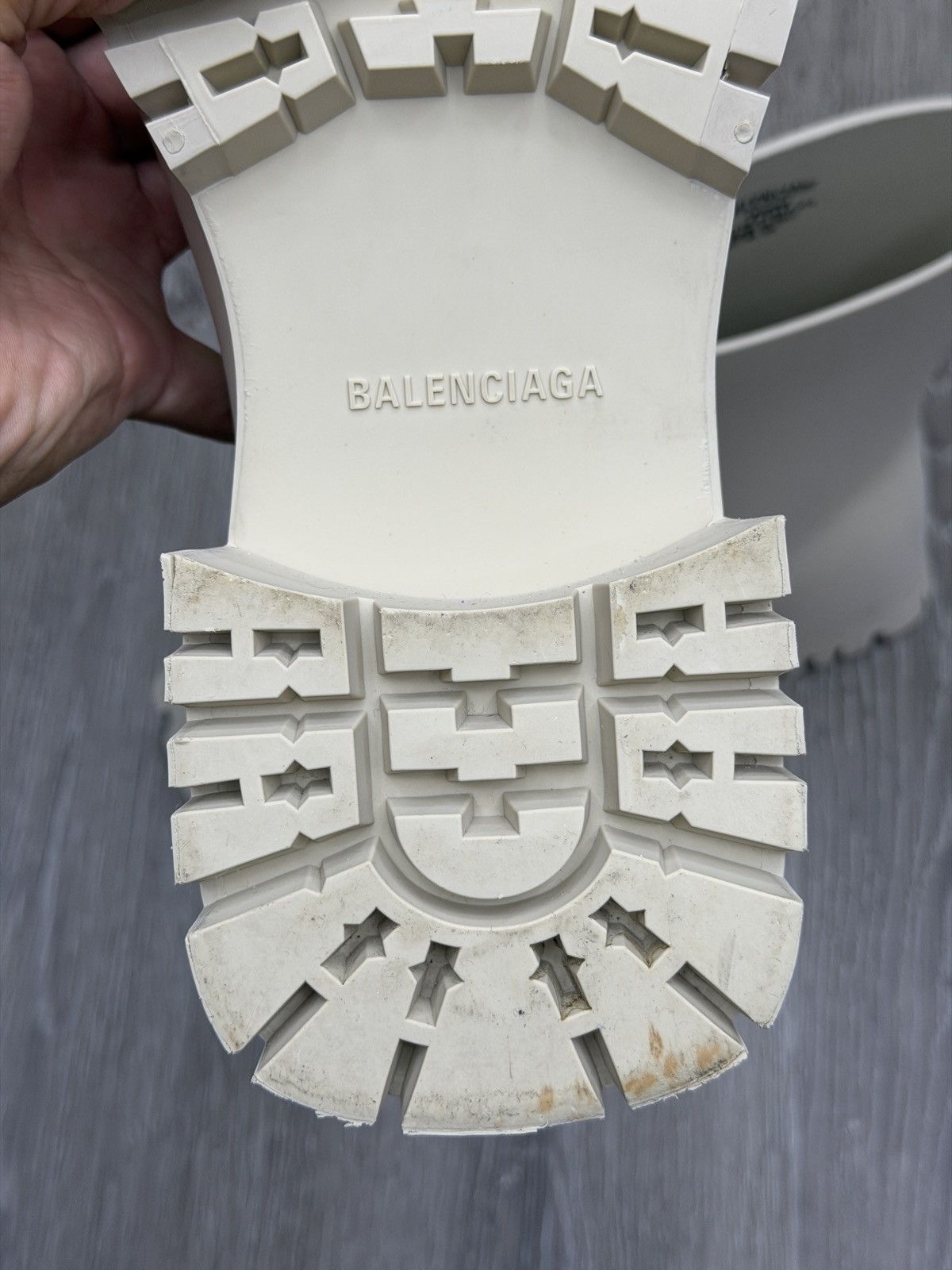 Balenciaga Balenciaga Trooper Rubber Boot 'White' Size US 9 / EU 42 - 5 Thumbnail