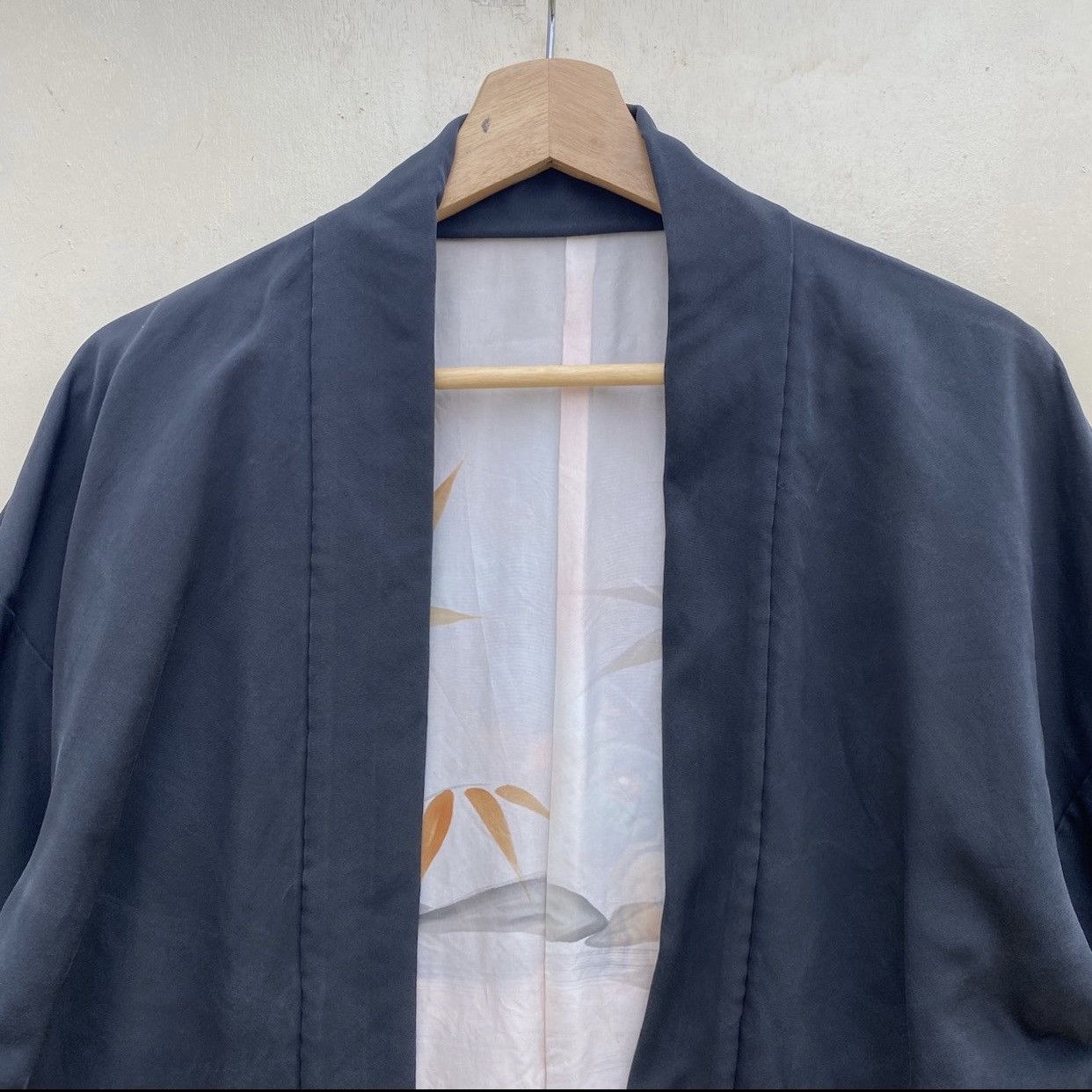 Vintage Japanese Traditional Kimono Floral Abstract