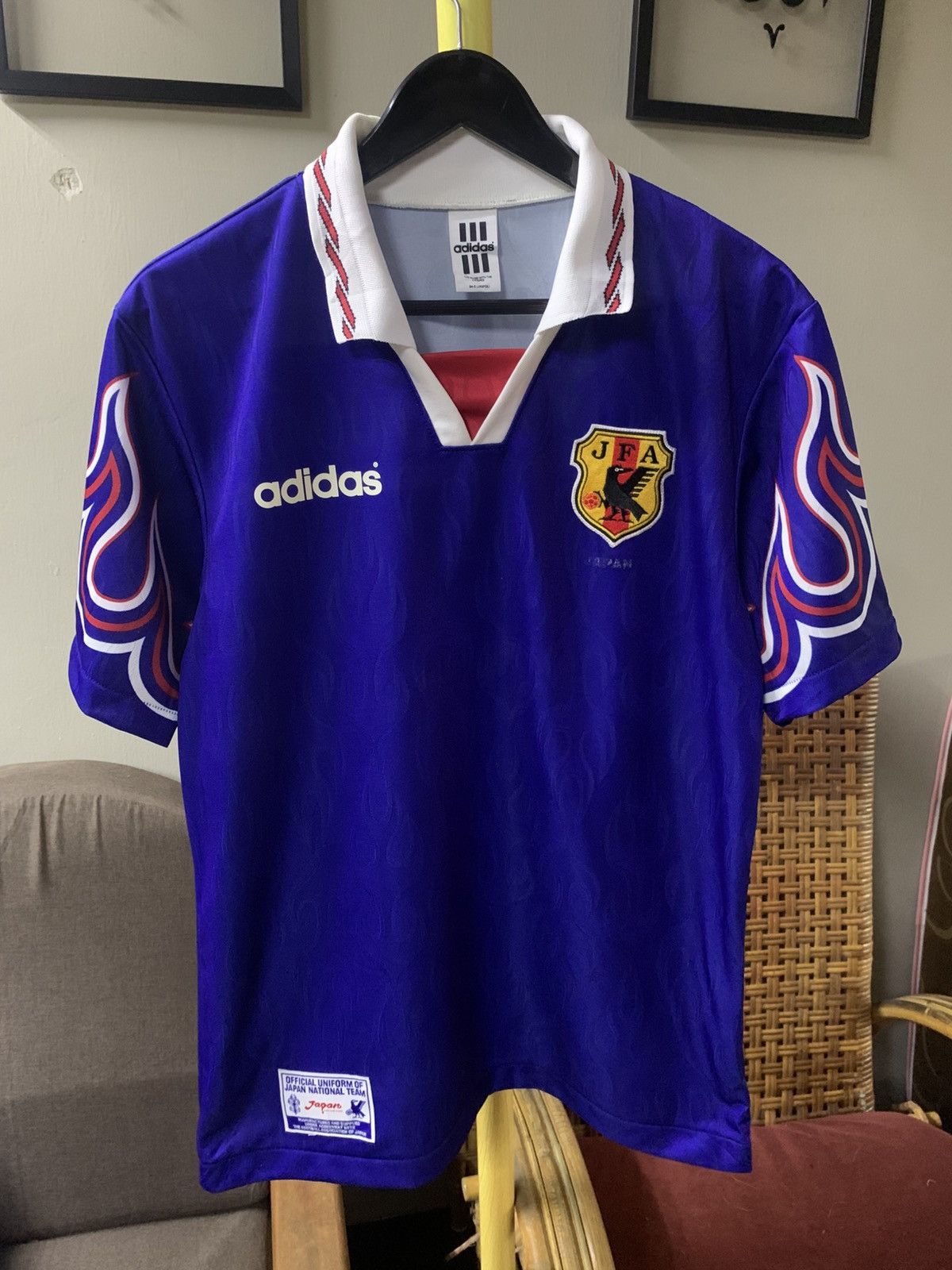 Adidas Jersey goalkeeper Japan 1999 home football shirt