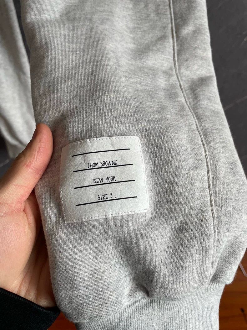Thom Browne Thom Browne Gray sweatpants Size US 41 - 2 Thumbnail