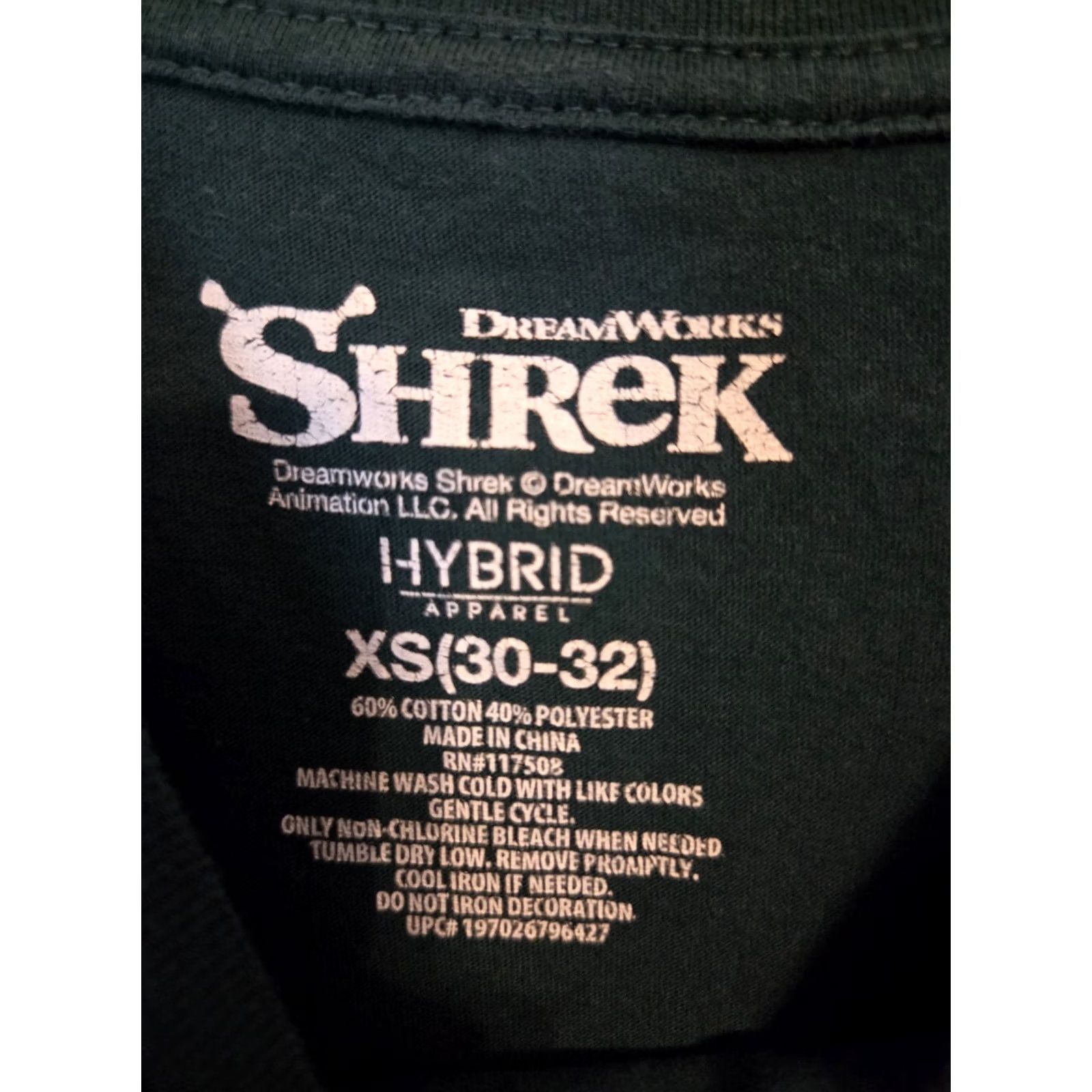 Vintage Shrek Green Dude with An Attitude T-Shirt Unisex XS Size US XS / EU 42 / 0 - 2 Thumbnail