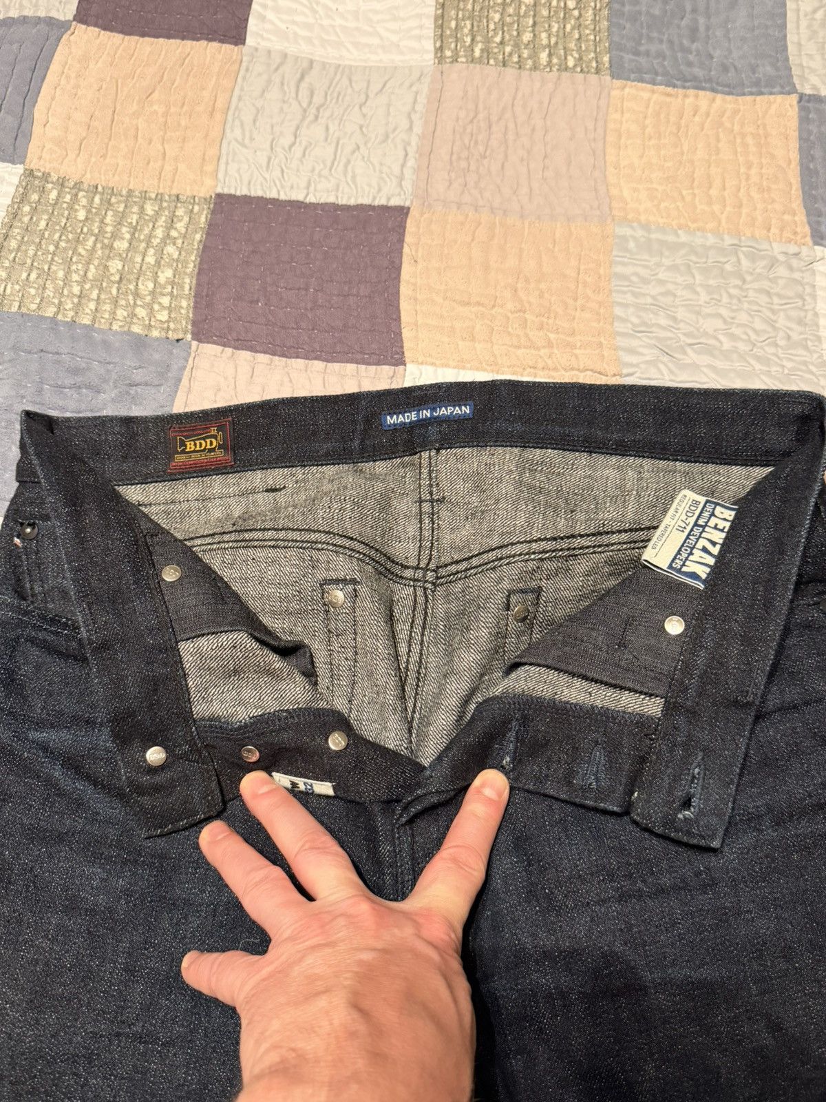 Benzak Denim Developers Benzak BDD-711 - Super Slub 18oz RHT - Lot #16 Size US 33 - 3 Thumbnail