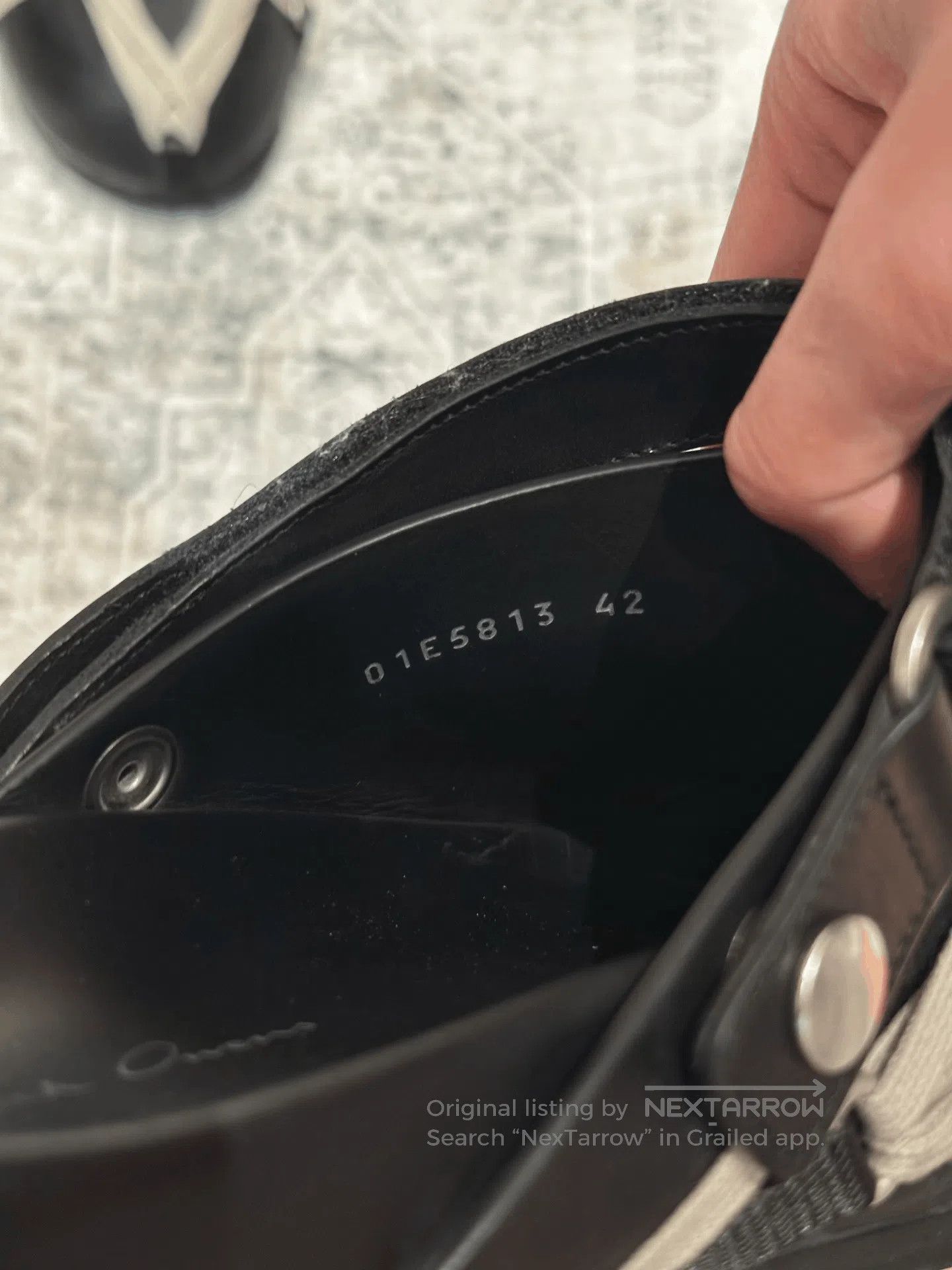 Rick Owens Rick Owens Birkenstock Leather Strap Sandals. Size US 9 / EU 42 - 4 Thumbnail