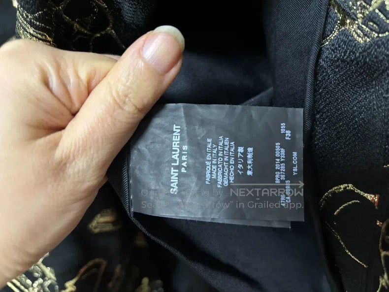 Saint Laurent Paris Saint Laurent Paris jacket Size US S / EU 44-46 / 1 - 4 Thumbnail