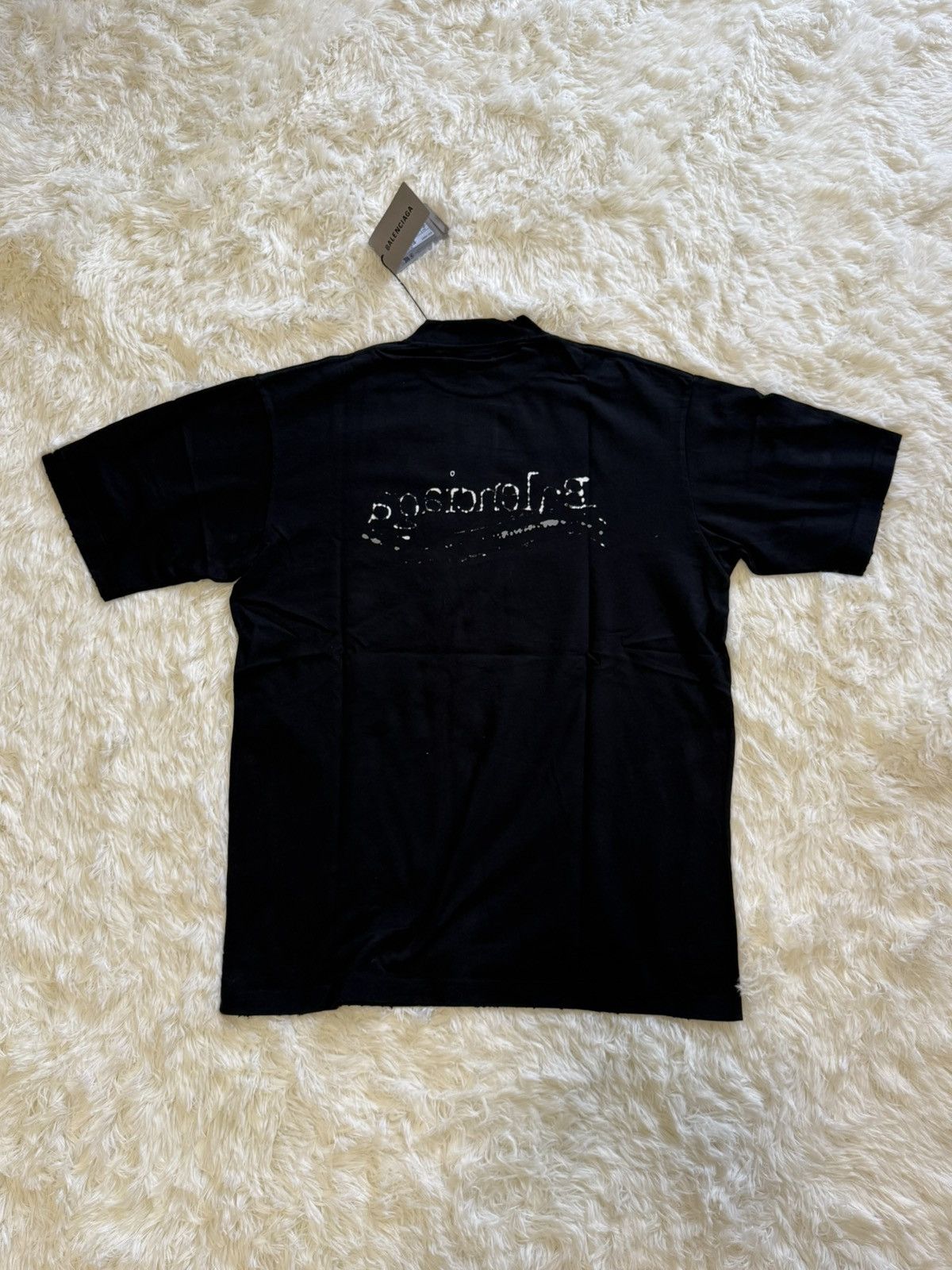 Balenciaga Balenciaga black t shirt Size US XXS / EU 40 - 3 Thumbnail
