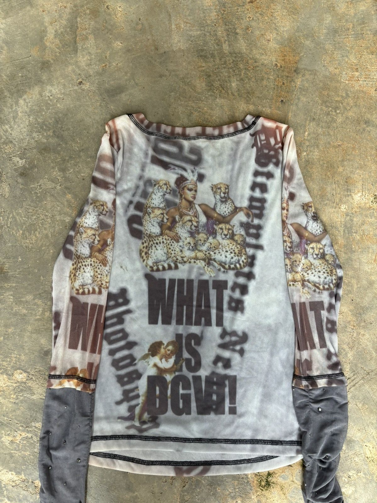 Hysteric Glamour Y2k Jjajoagse Ifwixwasnine Punk Style Longsleeve Size L / US 10 / IT 46 - 6 Thumbnail