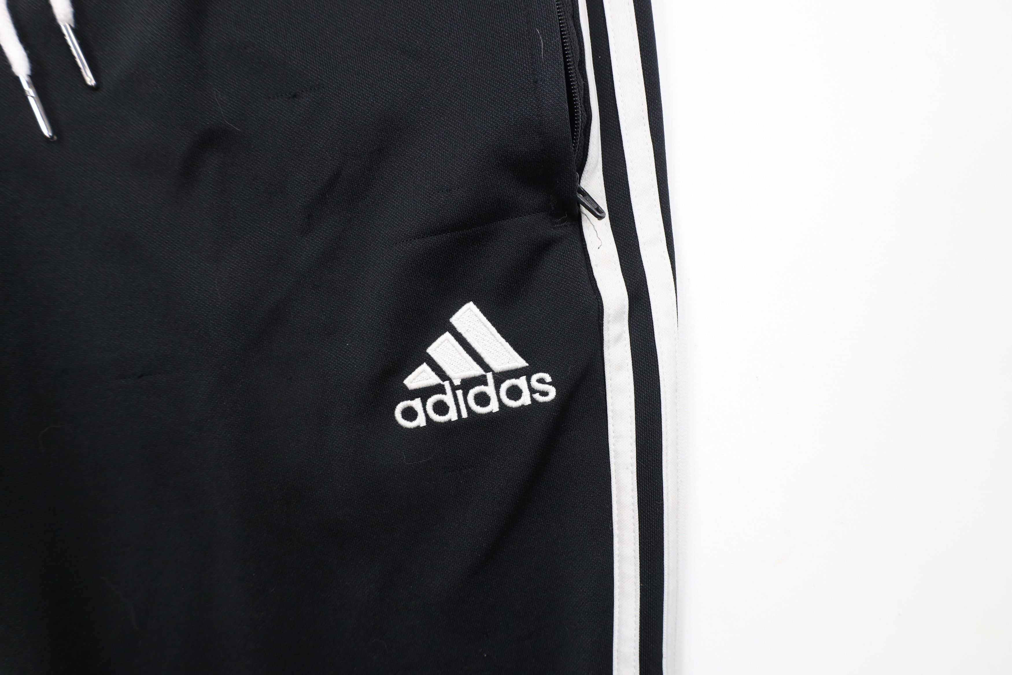 Adidas × Vintage Vintage Adidas Out Striped Tapered Leg Soccer Warm Up Pants Size US 34 / EU 50 - 5 Thumbnail