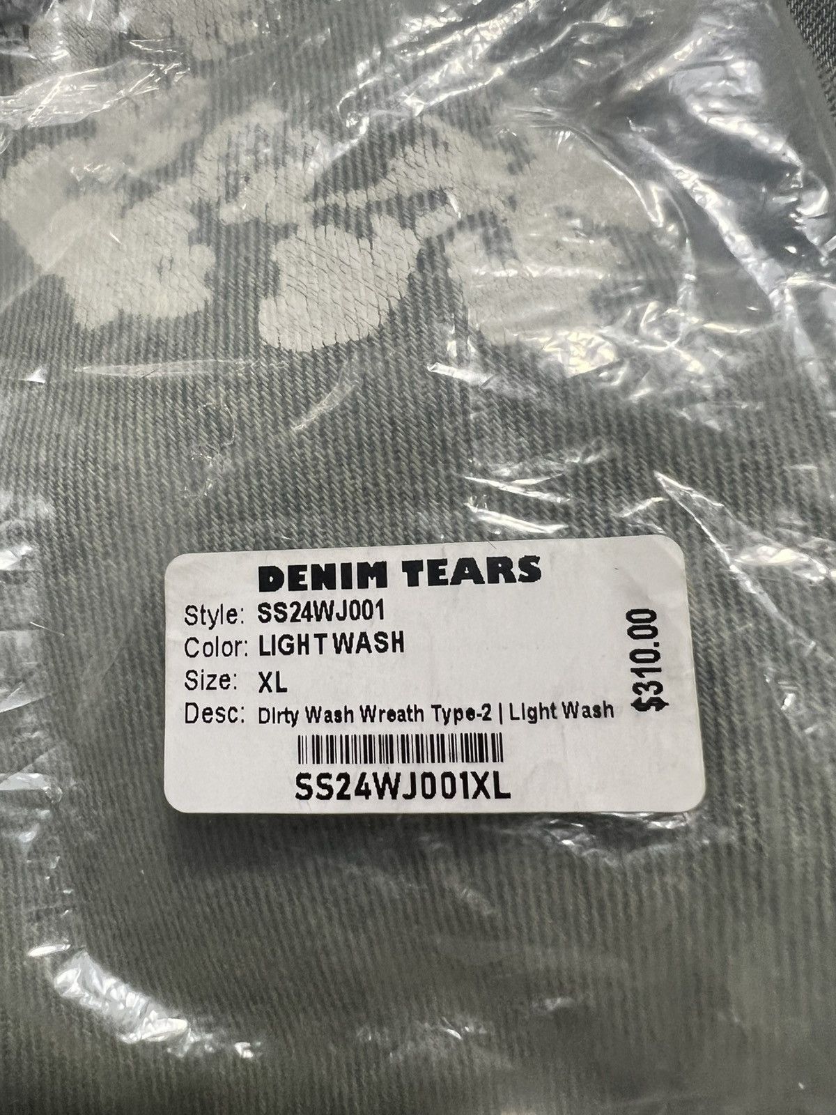 DENIM TEARS Denim Tears X Levi’s Dirty Was Wreath Denim Jacket Size US XL / EU 56 / 4 - 4 Thumbnail