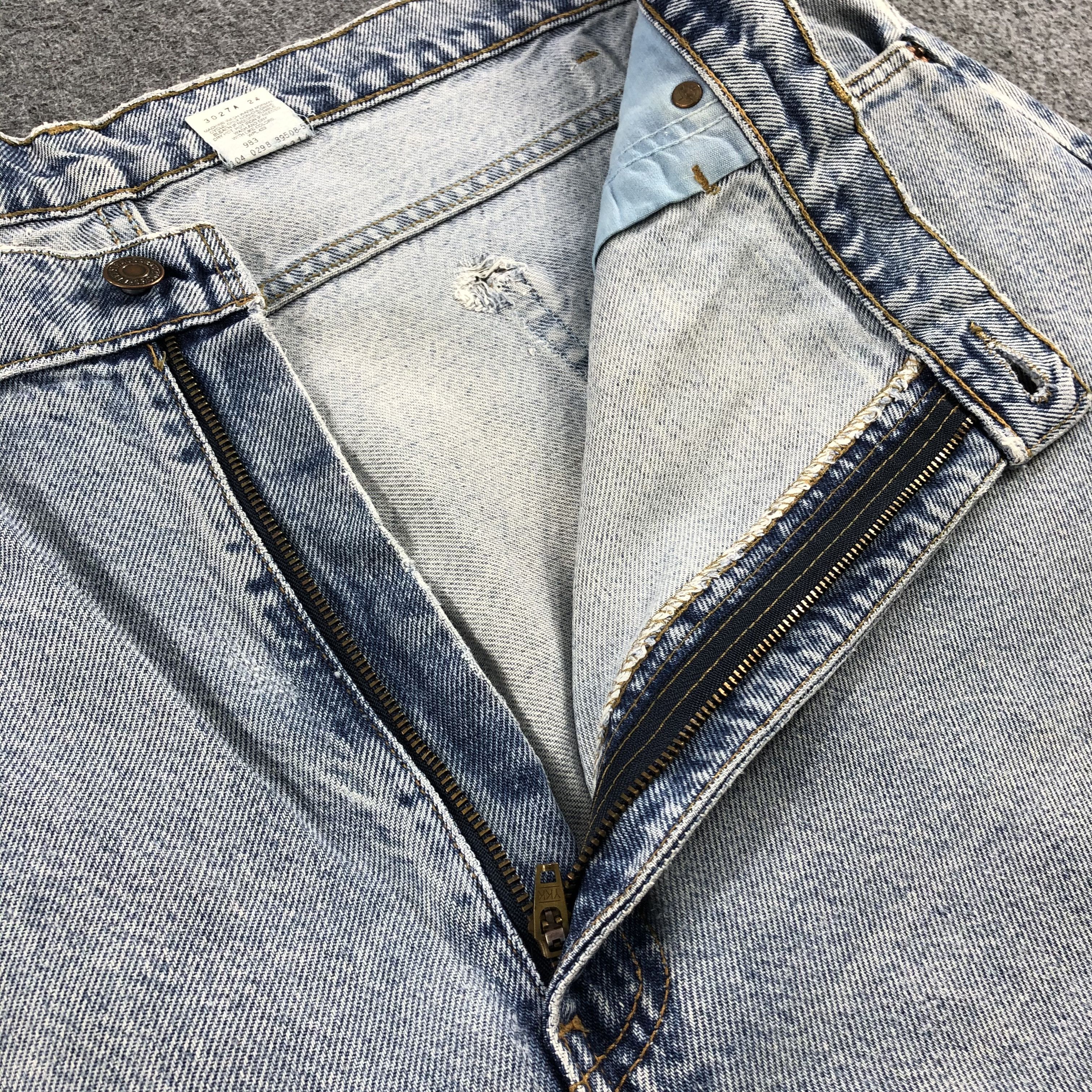 Levi's 90s Vintage Light Wash Levis 560 Jeans-J1712 Size US 42 / EU 58 - 11 Thumbnail