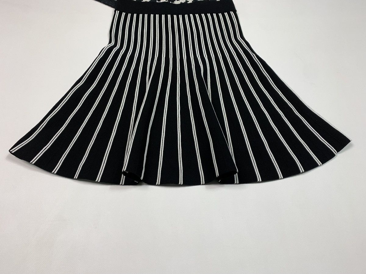 Maje Maje Mini Pleated Skirt Viscose Size 1 Striped Size 25" / US 0 / IT 36 - 4 Thumbnail