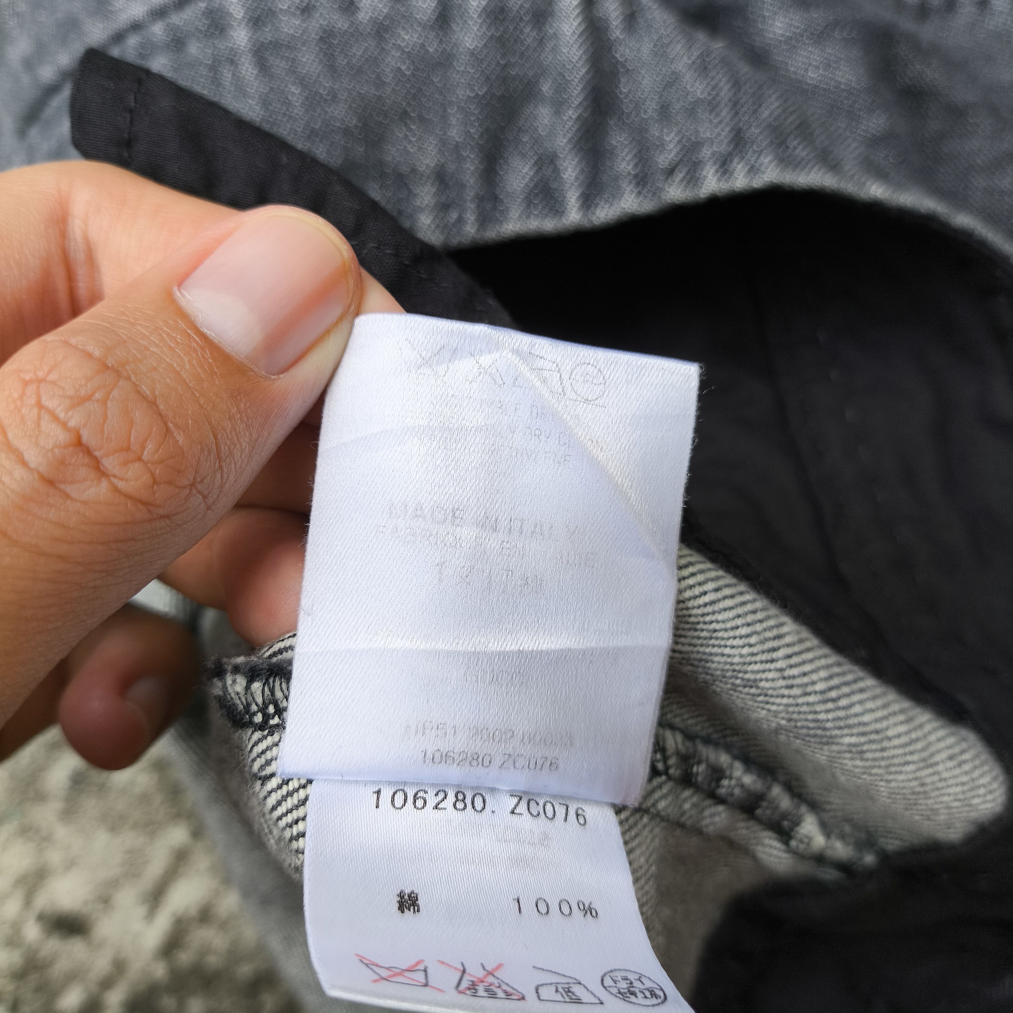 Gucci Gucci denim jeans pants bottom solid gray Size US 31 - 9 Thumbnail