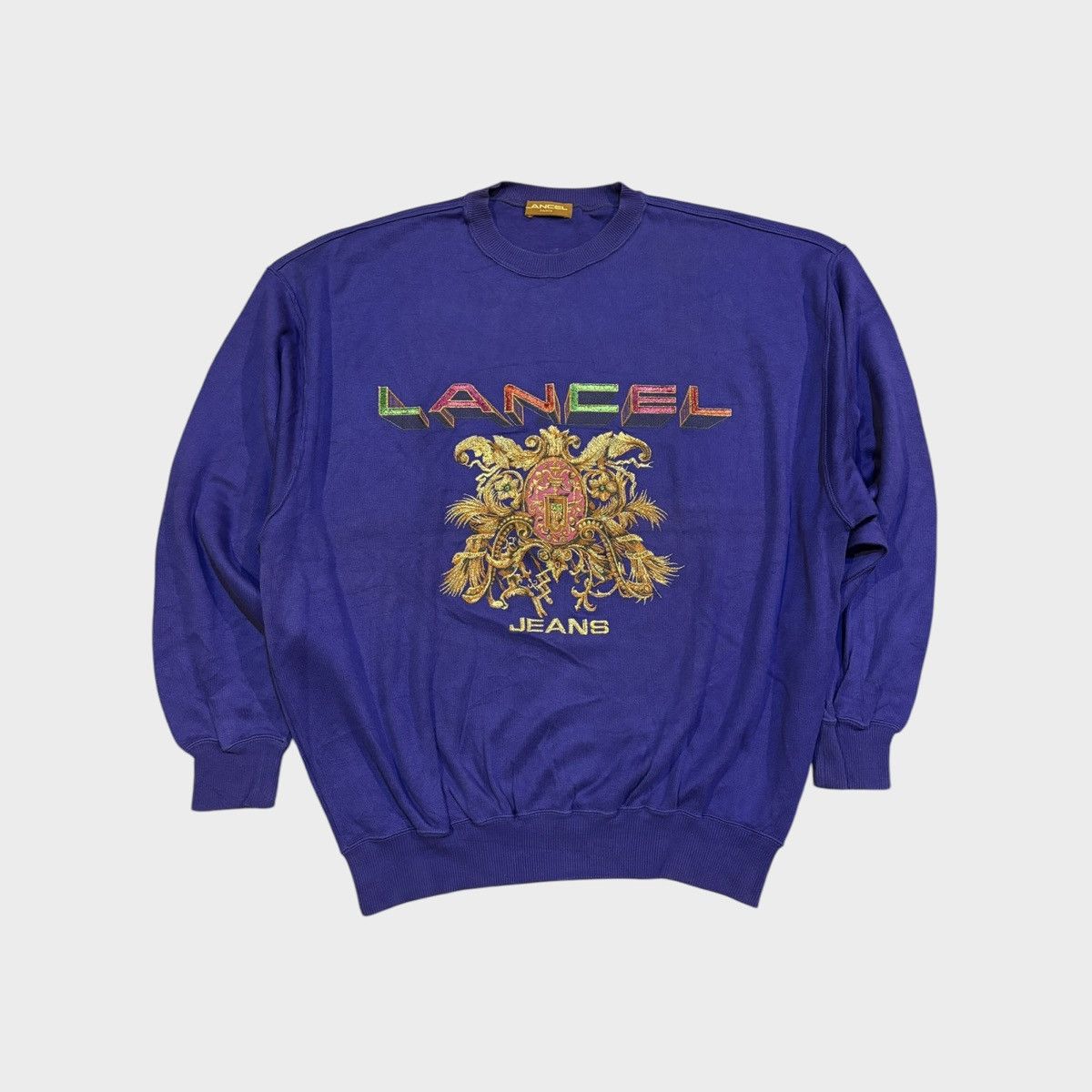 Lancel × Vintage Vintage Lancel Paris Sweatshirt Fukusuke Corporation Size US M / EU 48-50 / 2 - 3 Thumbnail