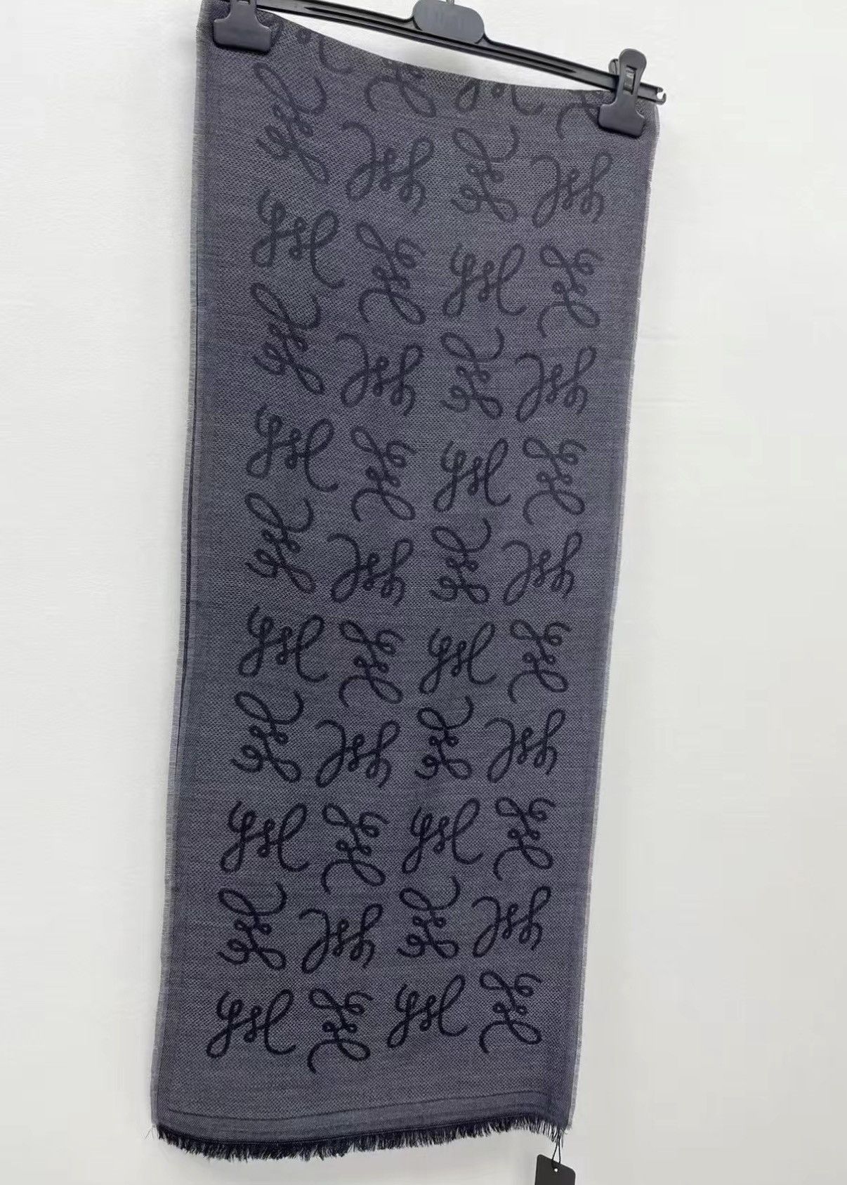 Saint Laurent Paris SAINT LAURENT 100% Wool Scarf J30 Size ONE SIZE - 2 Thumbnail