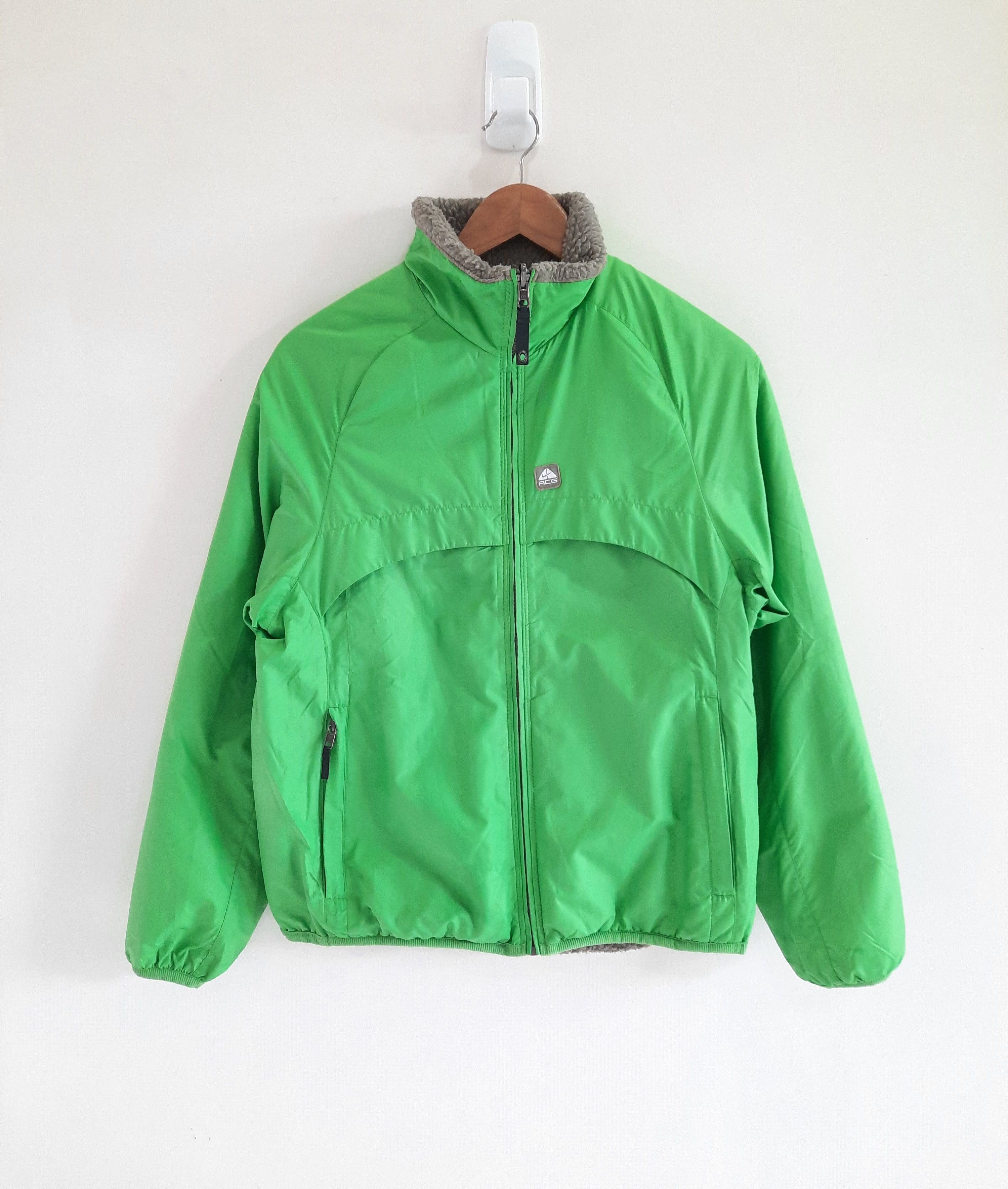 Nike × Nike ACG 2000's Nike ACG Deep Pile Reversible Jacket Size US S / EU 44-46 / 1 - 11 Thumbnail