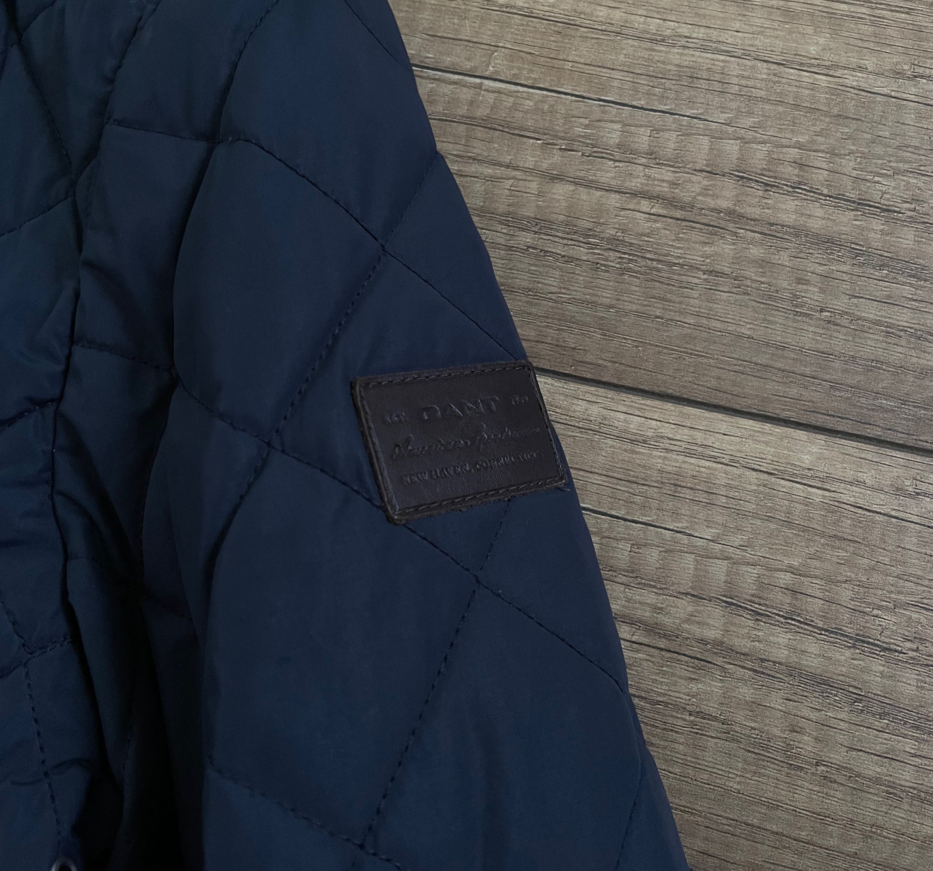 Gant Gant The Cozy Quilter Insulated Blue Quilt Jacket Coat Size US M / EU 48-50 / 2 - 6 Thumbnail