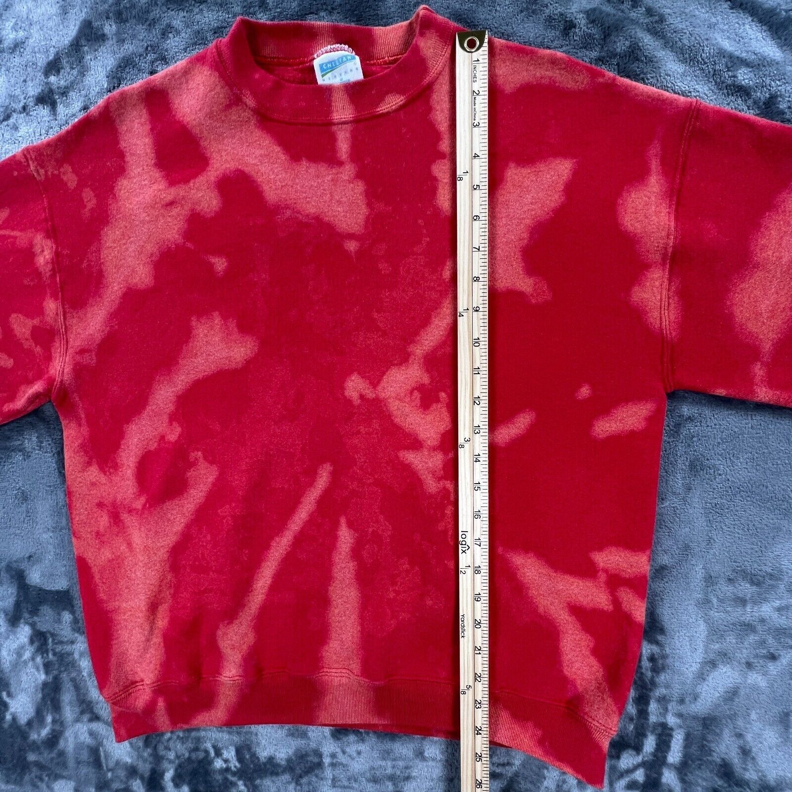 Other Cheetah Mervyns Tie Dye 80's Sweatshirt Unisex Adult M Vinta Size US M / EU 48-50 / 2 - 7 Thumbnail