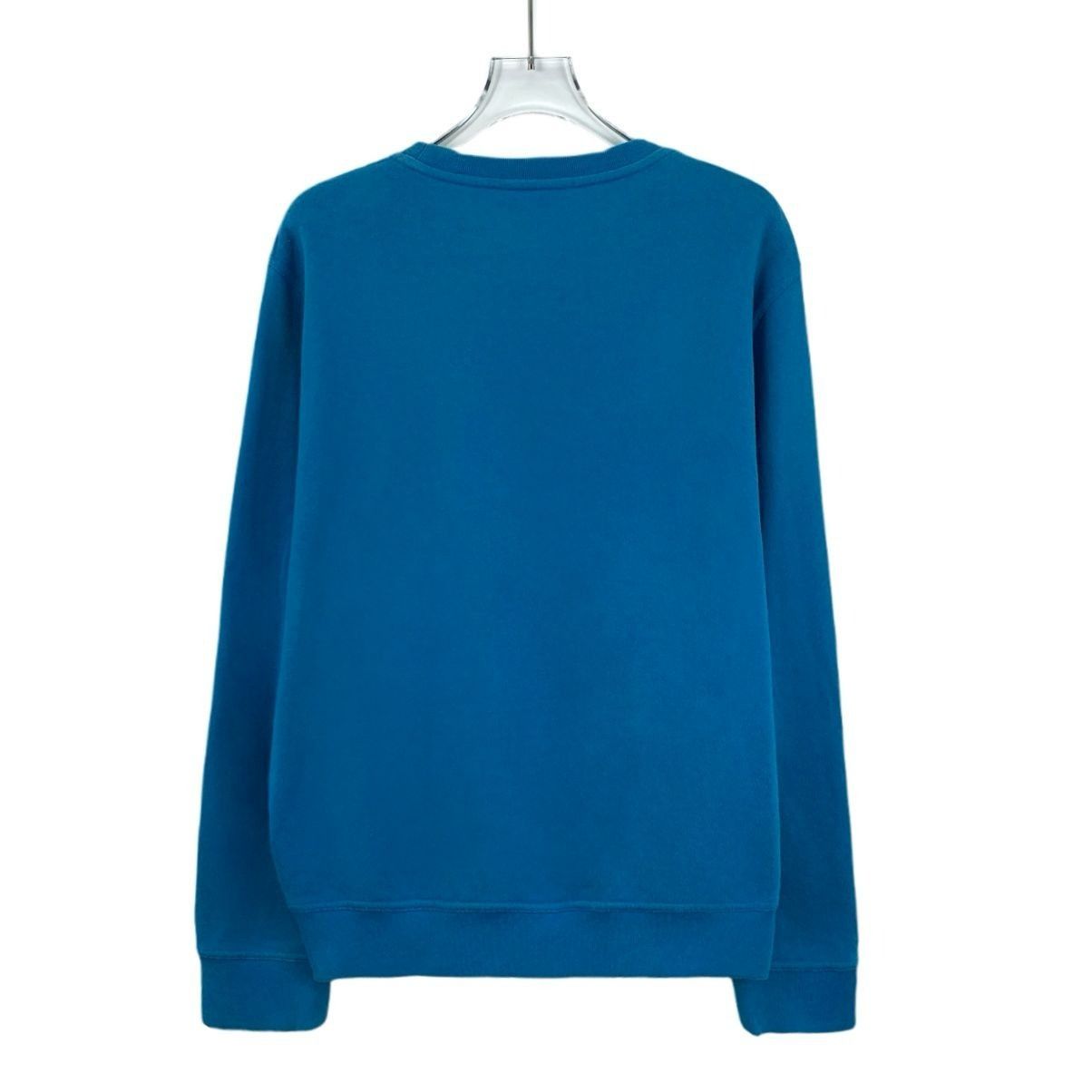 Hermes Hermès Navy Mechanical Print Cotton Sweatshirt with Leather Size M / US 6-8 / IT 42-44 - 7 Thumbnail