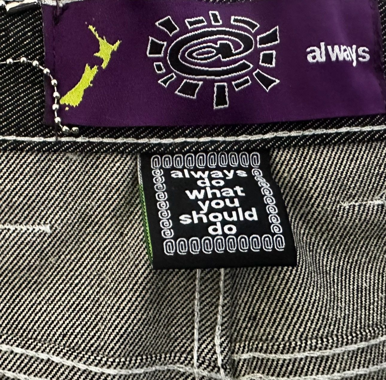 always do what you should do ADWYSD Jeans Size US 32 / EU 48 - 3 Thumbnail