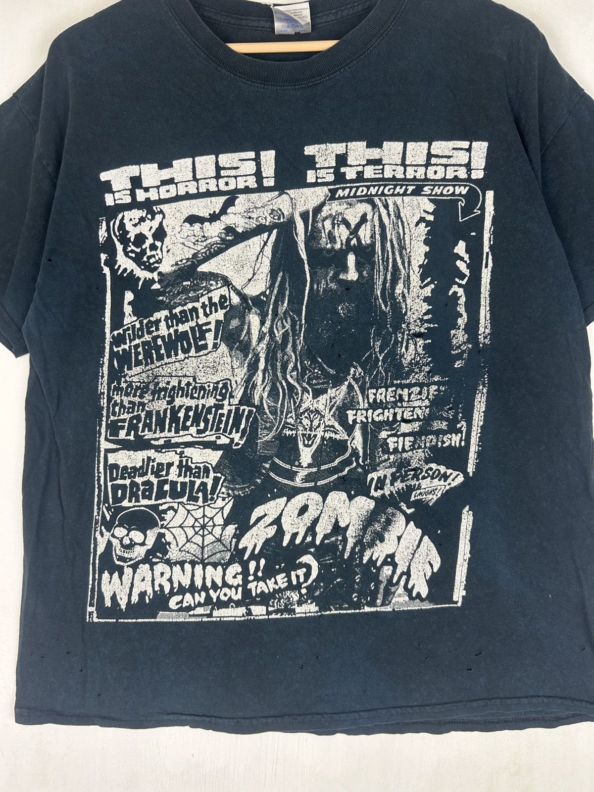 Band Tees × Vintage Vintage Rob Zombie This Is Horror This Is Terror /Push head Size US L / EU 52-54 / 3 - 7 Thumbnail