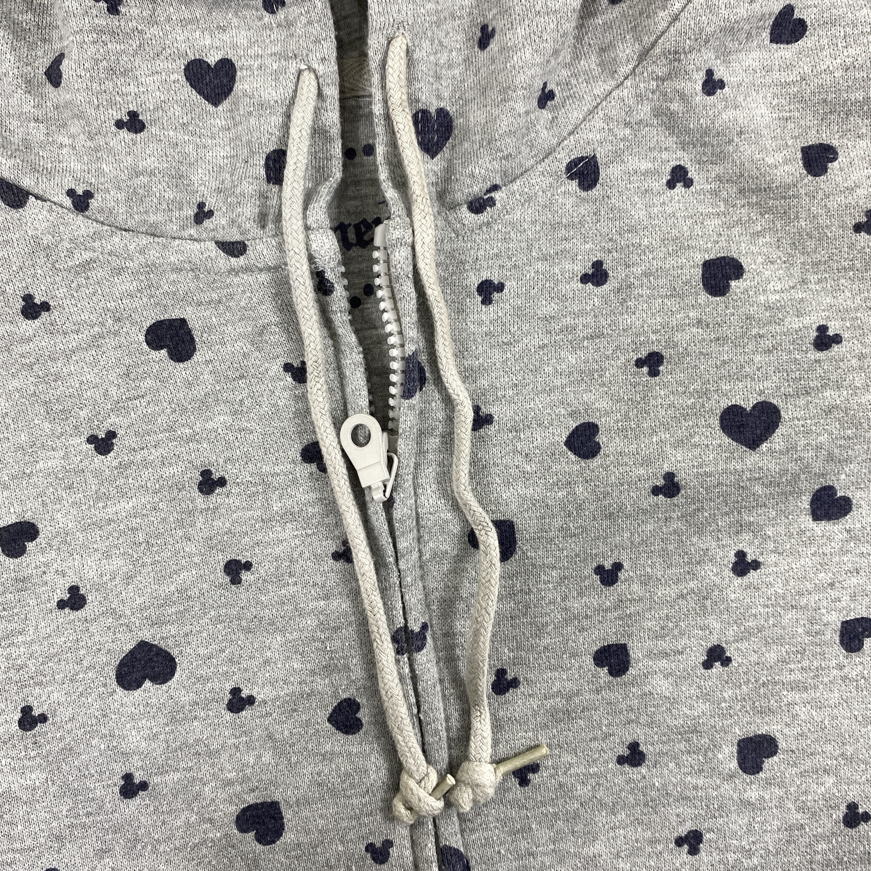 Disney Vintage Disney x Mickey Mouse Zipper Hoodie - SW0131 Size XS / US 0-2 / IT 36-38 - 7 Thumbnail