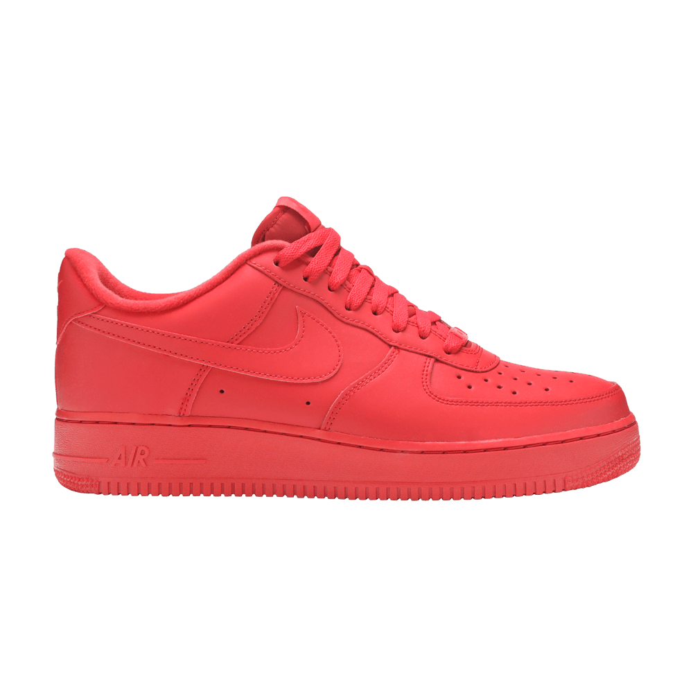 image of Nike Air Force 1 Low 07 Lv8 1 Triple Red Shoes, Men's