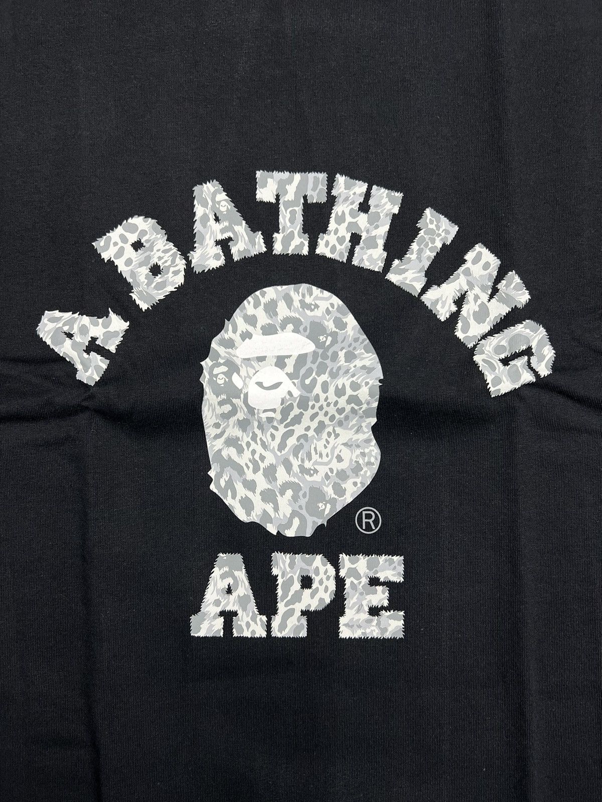 Bape Bape Wild Leopard College T-Shirt (3XL) Size US XXL / EU 58 / 5 - 2 Thumbnail