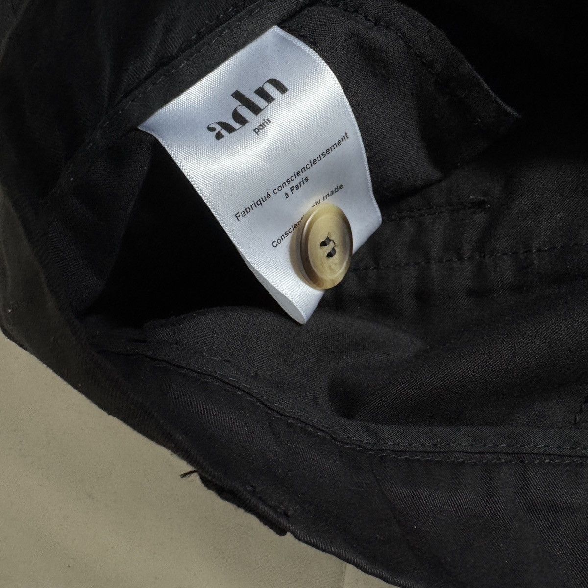 Other ADN Paris Black Pants Size US 31 - 6 Thumbnail