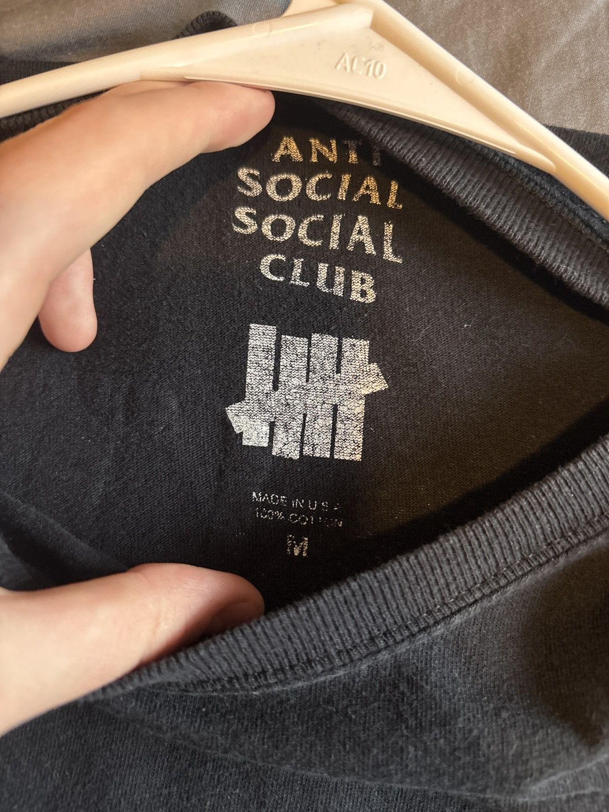 Anti Social Social Club Paranoid ASSC Tee Size US M / EU 48-50 / 2 - 2 Thumbnail