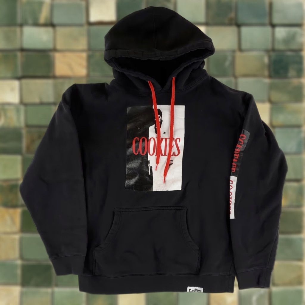Vintage Cookies x Scarface Universal Studios Hoodie Long Sleeve Black Mens XL Size US XL / EU 56 / 4 - 1 Thumbnail