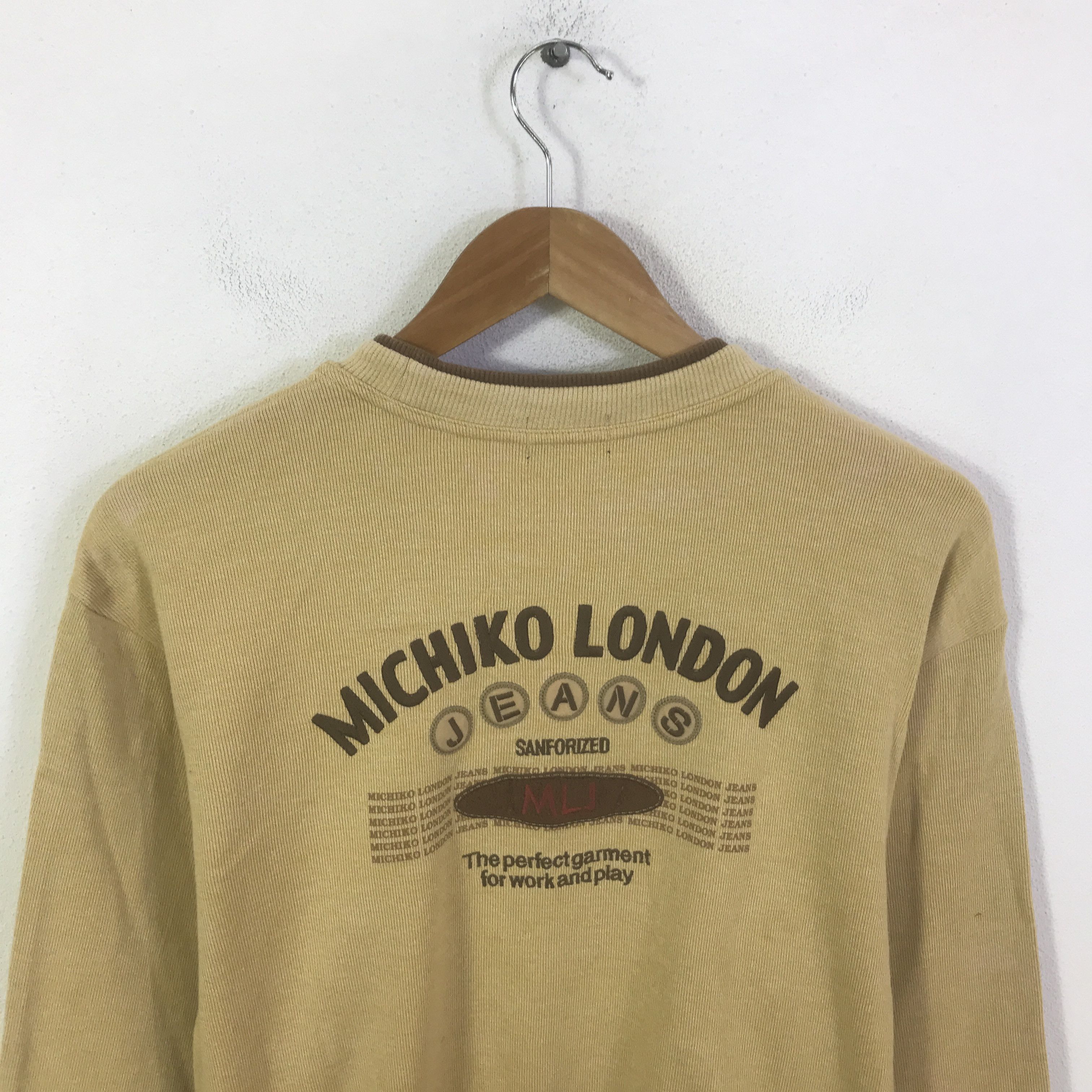 Michiko Koshino michiko london logo sweatshirt K128B5 Size US M / EU 48-50 / 2 - 4 Thumbnail