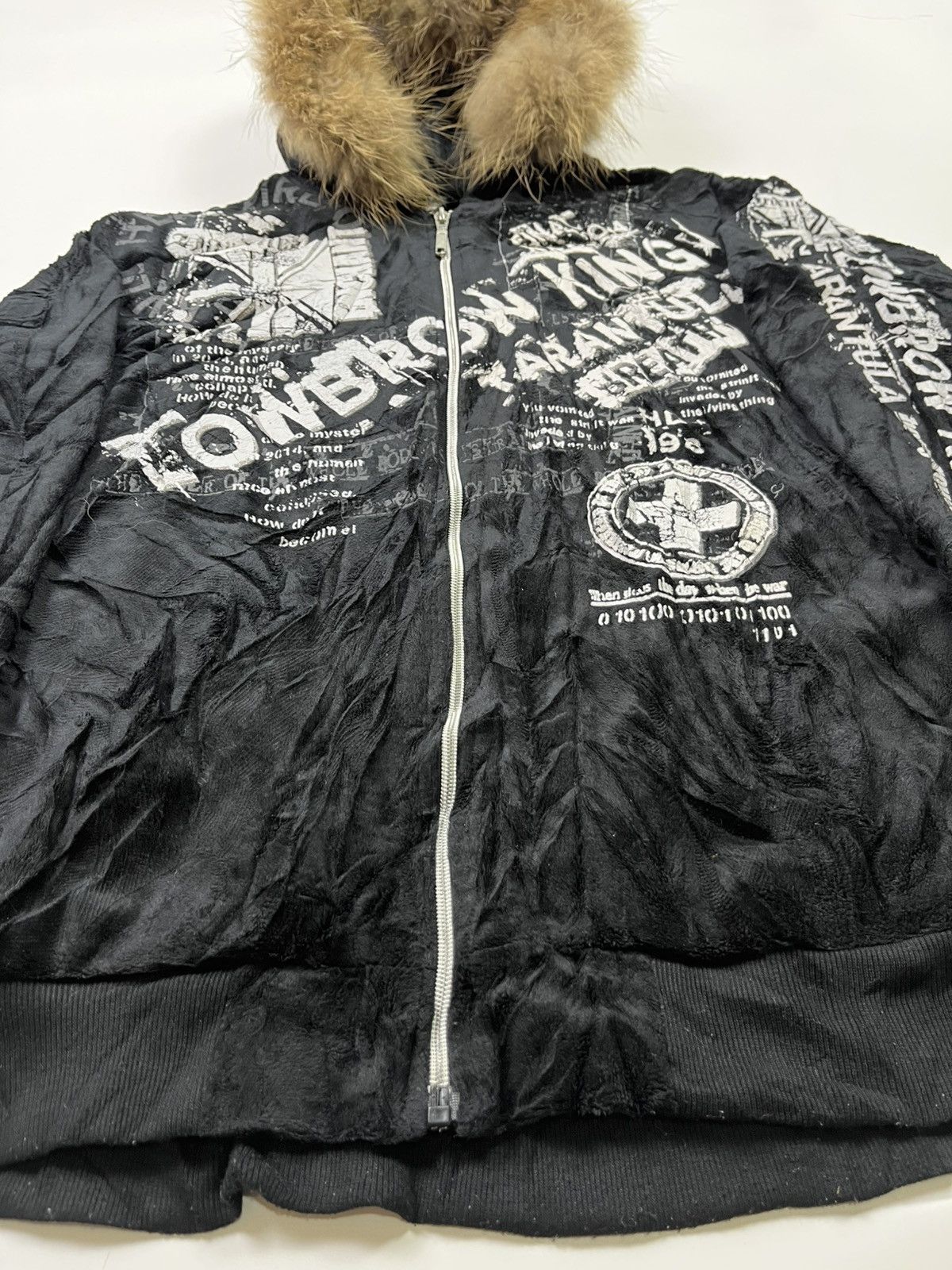 If Six Was Nine × Japanese Brand × Le Grande Bleu (L.G.B.) Japanese Fur hoodie Beaumere Uk style Size US L / EU 52-54 / 3 - 6 Thumbnail
