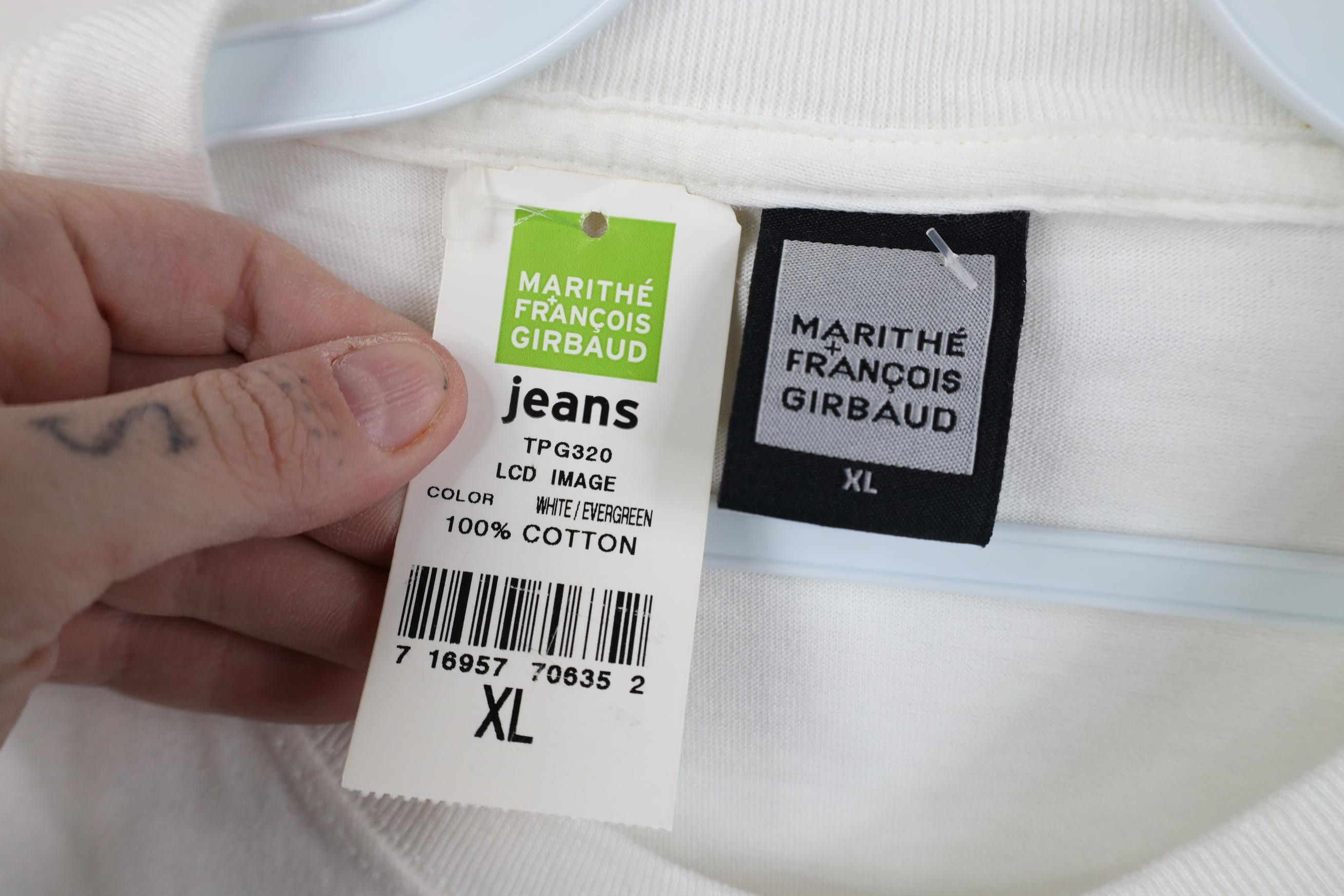 Marithe + Francois Girbaud Deadstock Vintage 90s Marithe Francois Girbaud Baggy T-Shirt Size US XL / EU 56 / 4 - 7 Thumbnail