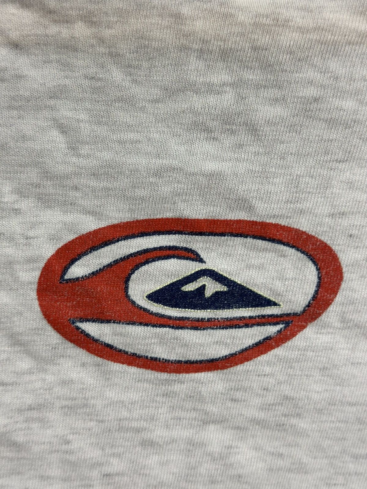 Quiksilver × Vintage Vintage Quiksilver Distress Tee Size US L / EU 52-54 / 3 - 6 Thumbnail