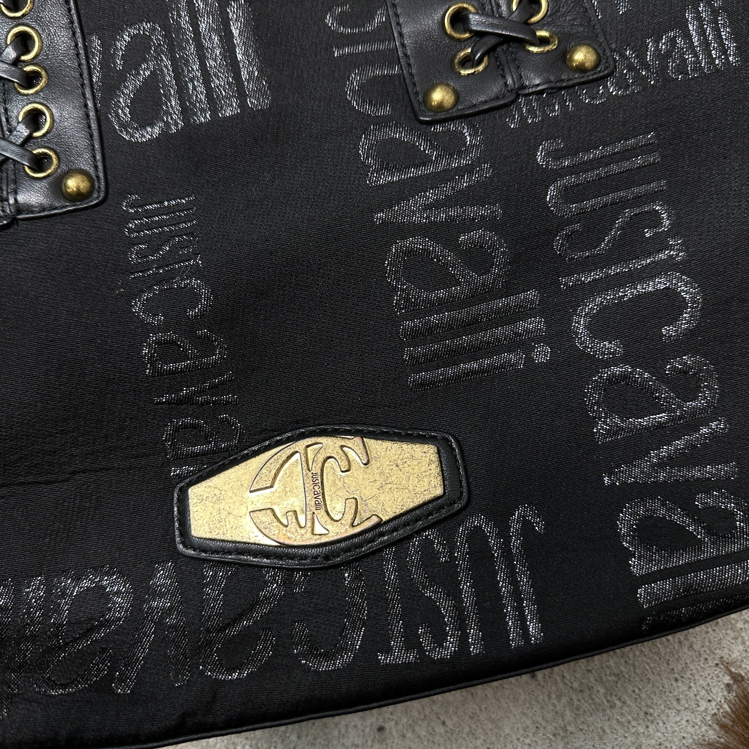 Roberto Cavalli Vintage Belted Roberto Cavalii Printed Shoulder Bag Y2K Size ONE SIZE - 3 Thumbnail