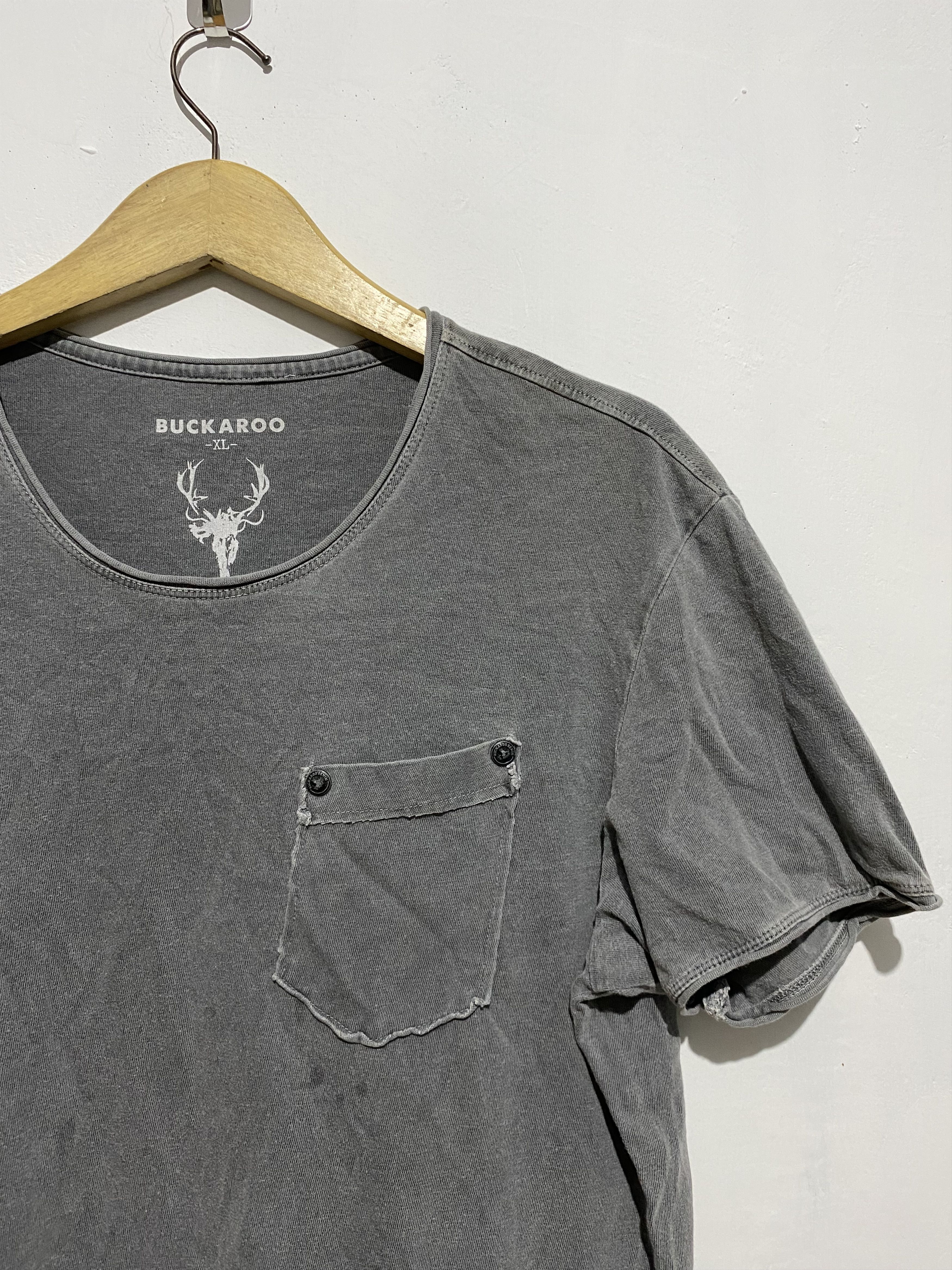Vintage Buckaroo pocket japanese brand tshirts Size US XL / EU 56 / 4 - 3 Thumbnail