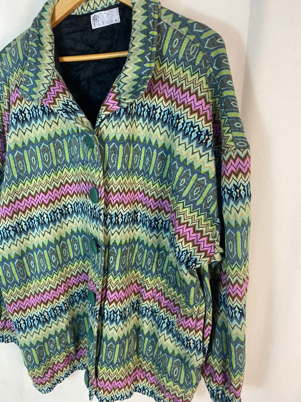 Other Ticidos button up multicolor beggie jacket Size L / US 10 / IT 46 - 2 Thumbnail