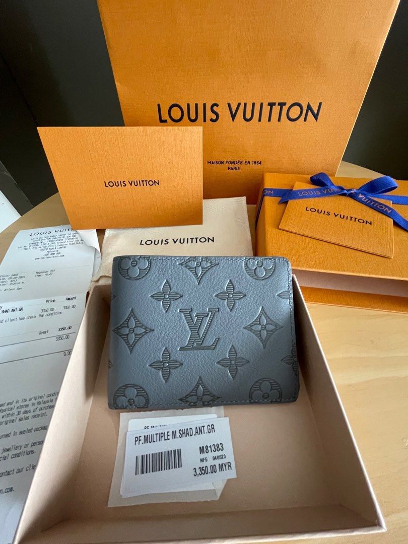 Louis Vuitton N62663 Multiple Wallet , Grey, One Size