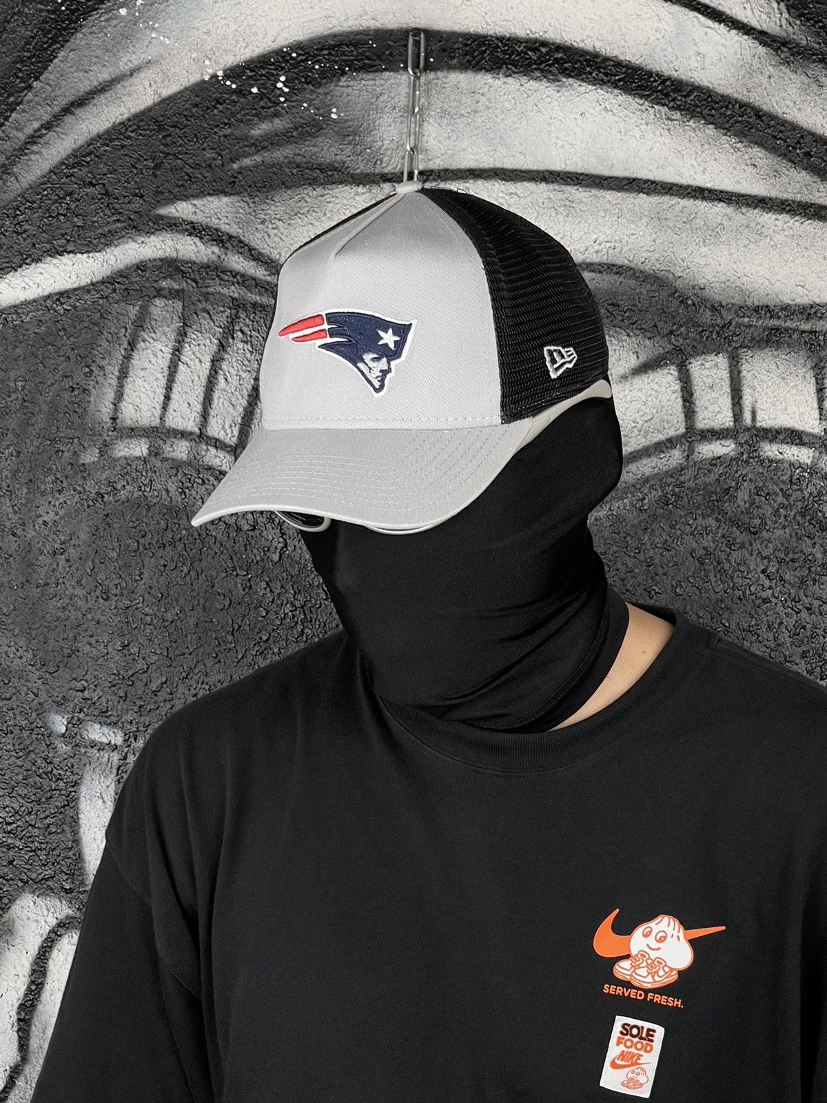 New Era Patriots New Era Y2K Trucker Cap Hat One Size Fits Size ONE SIZE - 2 Thumbnail