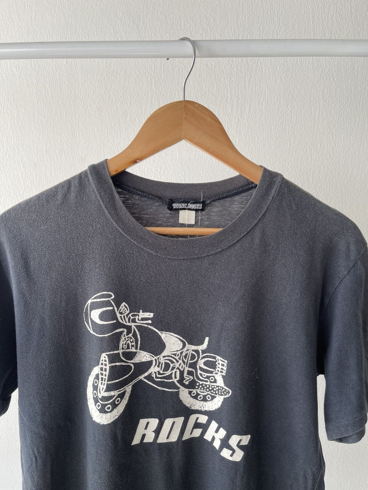 Hysteric Glamour 90s Ozone Rock Faded Blue Tee Size US M / EU 48-50 / 2 - 4 Thumbnail