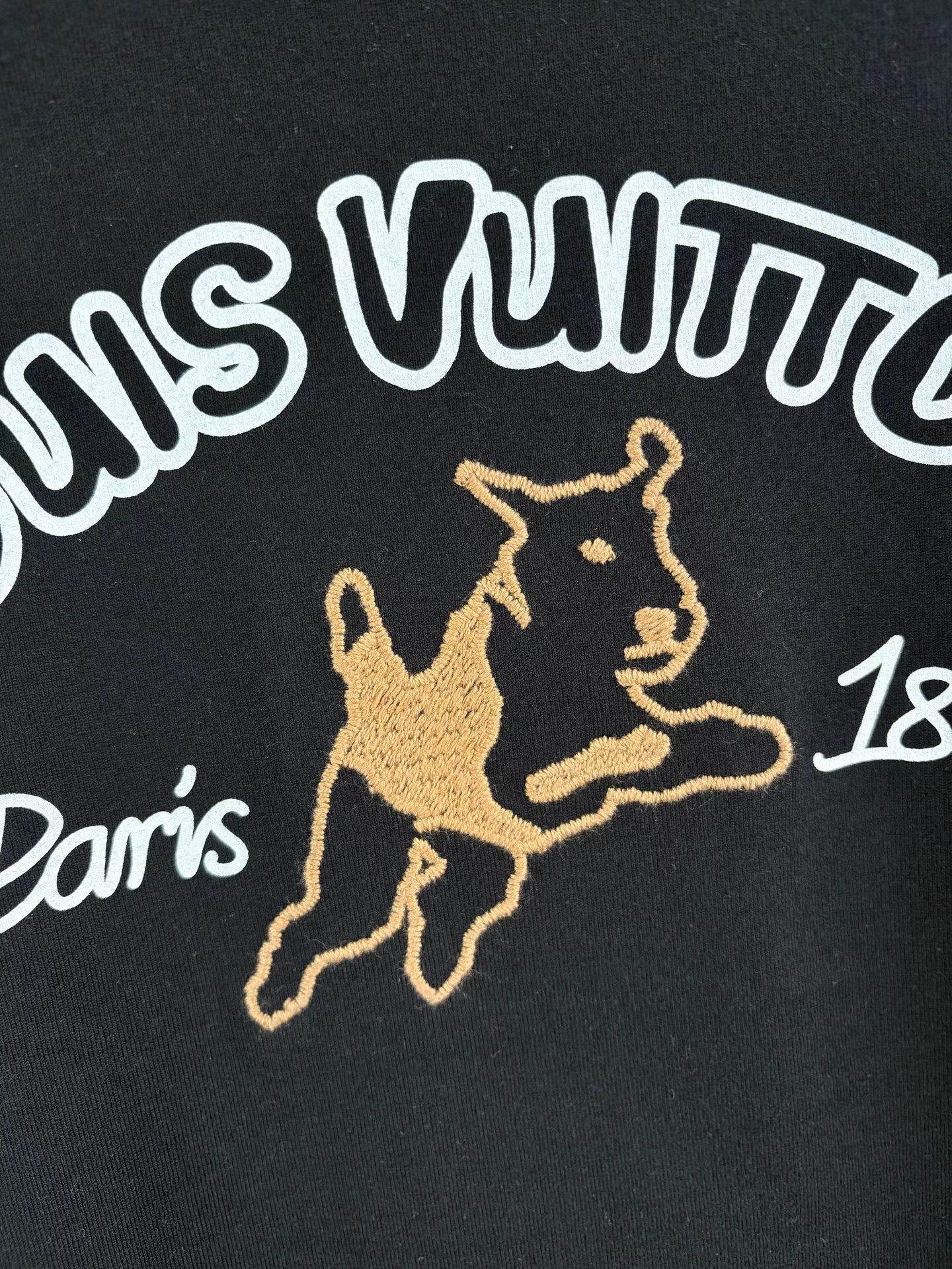 Louis Vuitton LV Puppy Embroidered Short Sleeve K1 Size US XL / EU 56 / 4 - 3 Thumbnail