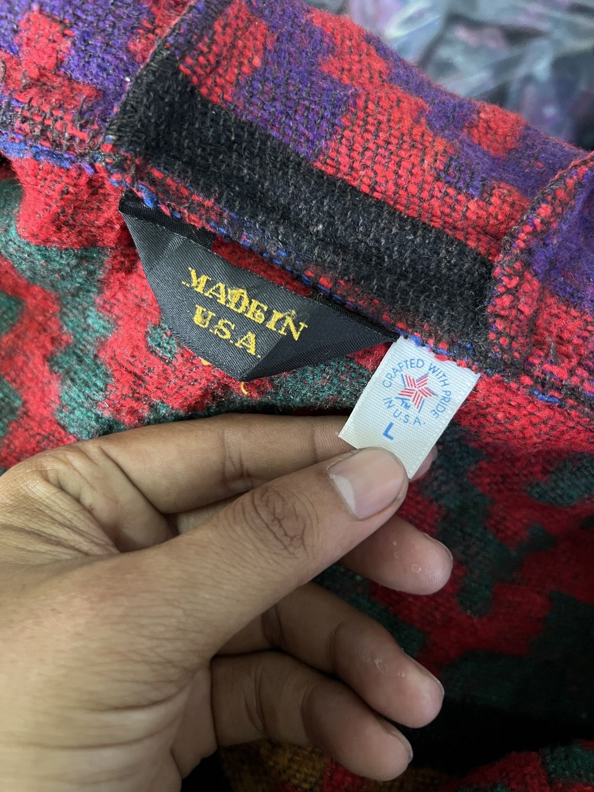 Vintage VINTAGE MADE IN USA Size US L / EU 52-54 / 3 - 5 Thumbnail