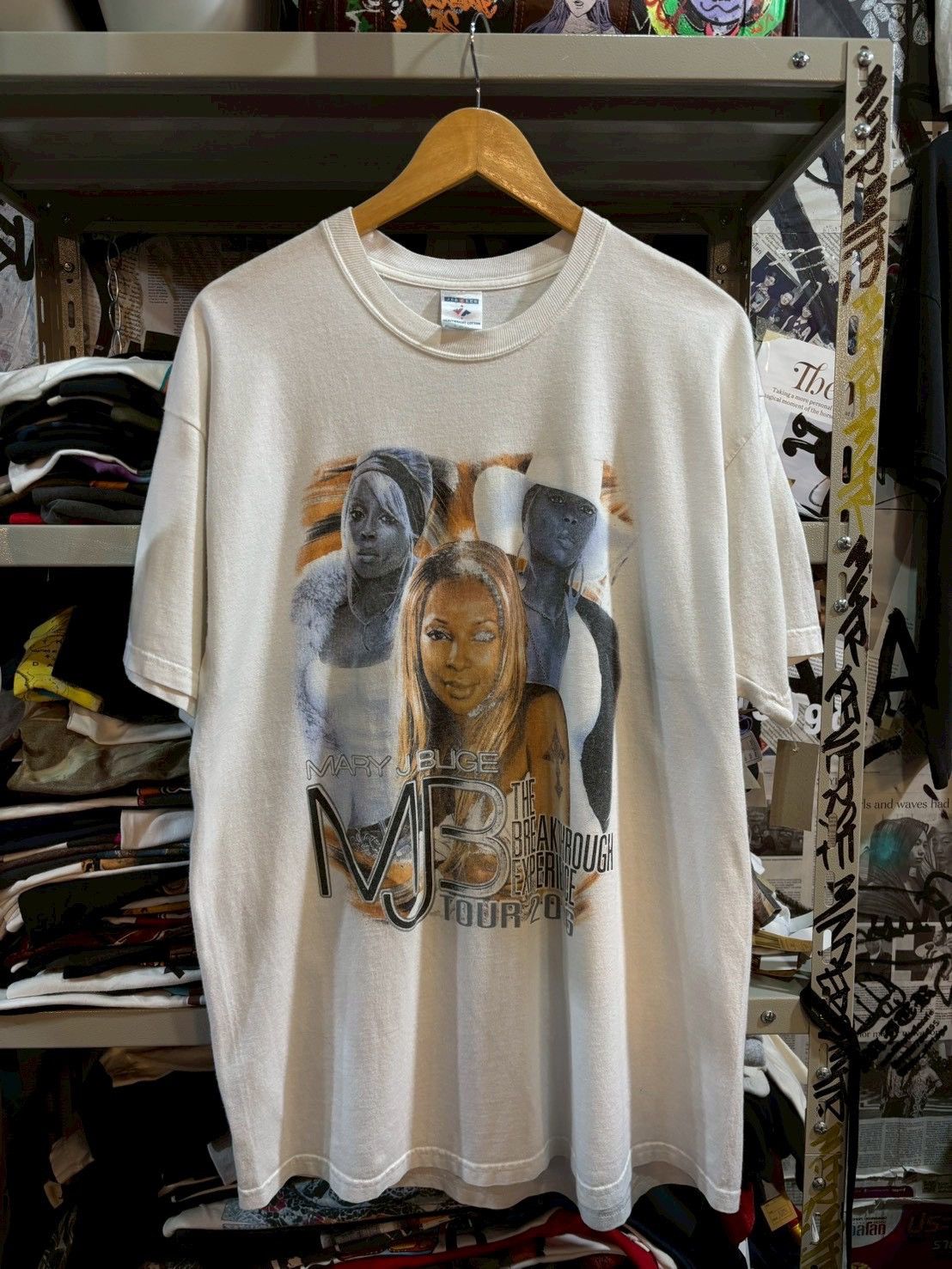 Band Tees Mary J Blige tour 2006 Size US XL / EU 56 / 4 - 1 Thumbnail