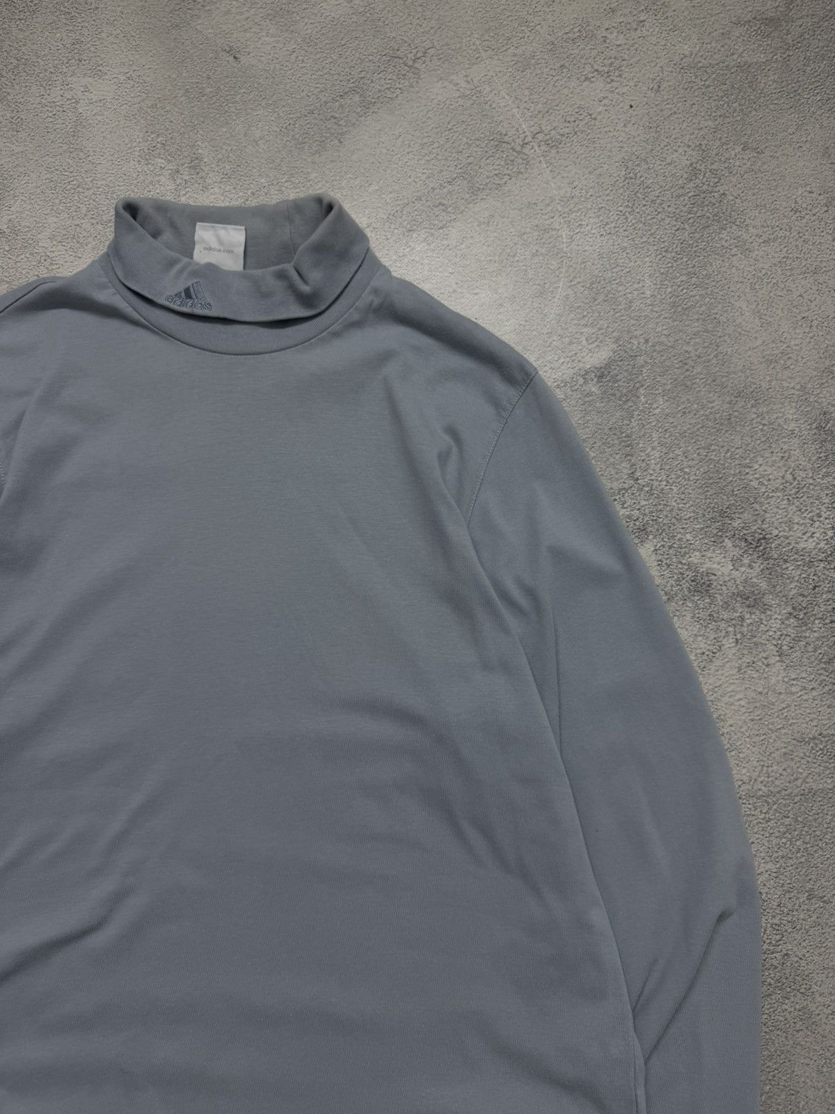 Adidas Vintage Y2k Adidas Mock Neck Long Sleeve 90’s Size US XL / EU 56 / 4 - 5 Thumbnail