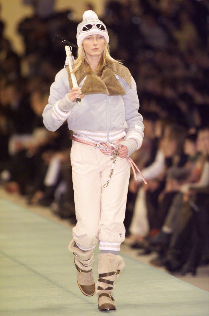 Chanel F/W 2001 RUNWAY SKI JACKET BY KARL LAGERFELD Size S / US 4 / IT 40 - 1 Thumbnail