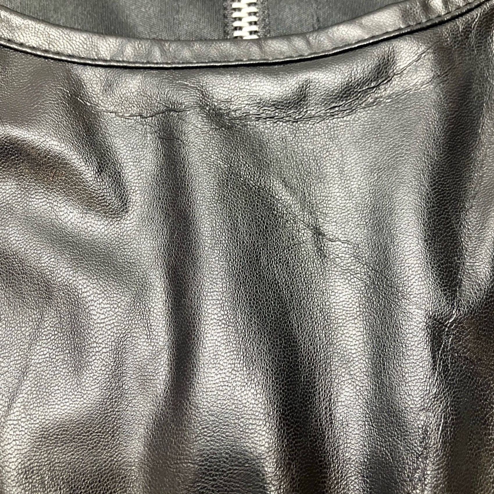 Vintage VINTAGE Wet Seal Dress Womens L Black HiLo Faux Leather Pink Chiffon Whimsygoth Ballerina Size Size L / US 10 / IT 46 - 6 Thumbnail