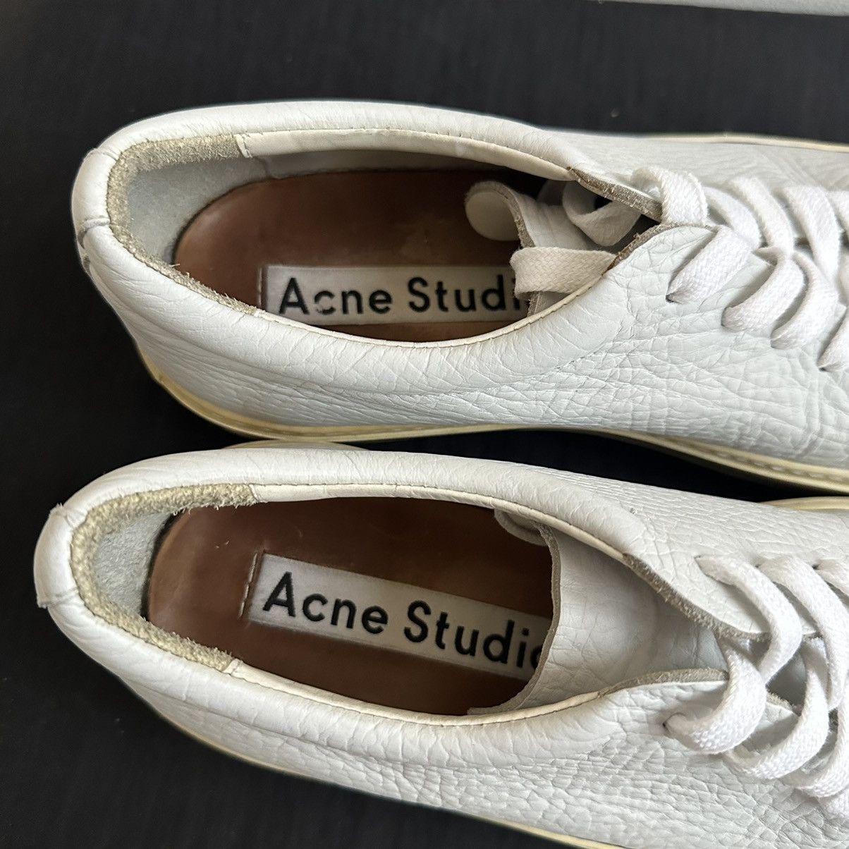 Acne Studios Acne Studios Leather Sneaker Shoes Mens 41 Size US 8 / EU 41 - 8 Thumbnail