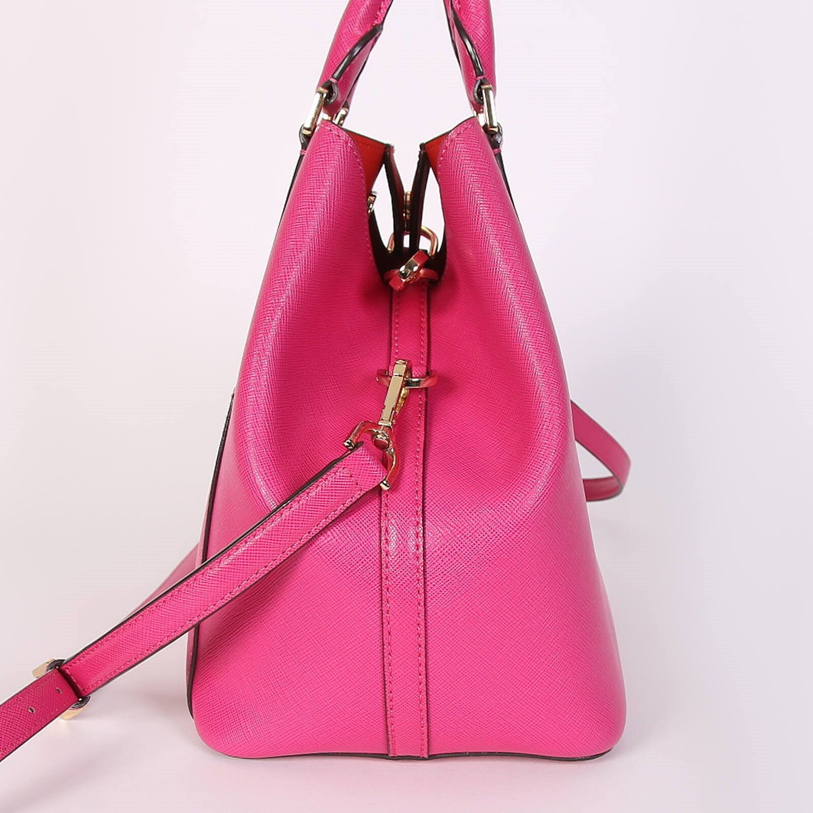 Michael Kors Michael Kors Greenwich Medium Tote WATERMELON Handbag Size ONE SIZE - 3 Thumbnail