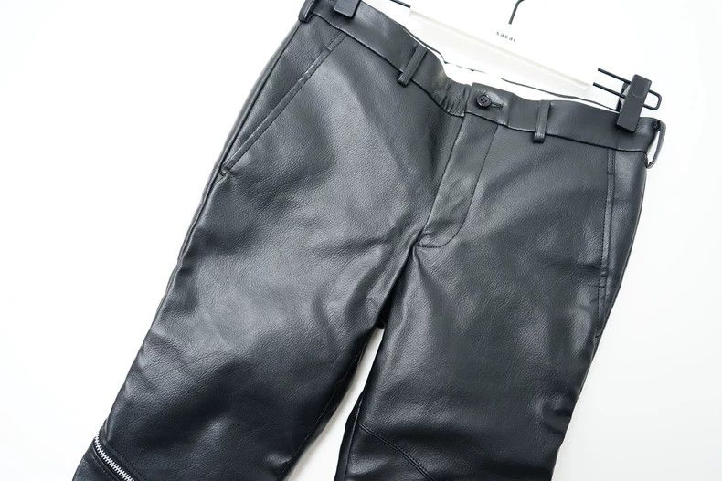 Comme des Garcons Comme des Garcons size XS Spiral leather pants Size US 27 - 3 Thumbnail